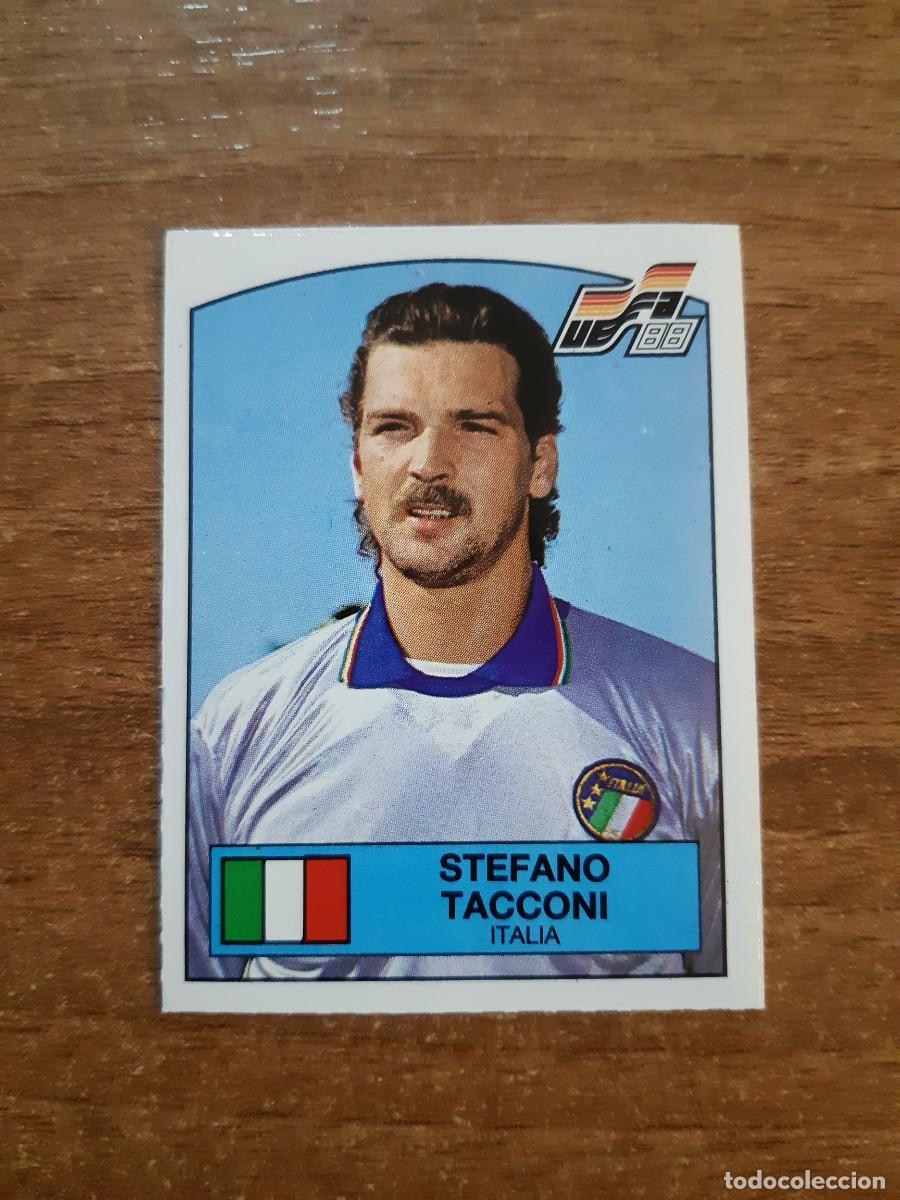 Cromos de f&uacute;tbol: N&deg;80 STEFANO TACCONI ITALIA EURO 88 PANINI EUROCOPA ALEMANIA 1988. NUNCA PEGADO, SIN PEGAR