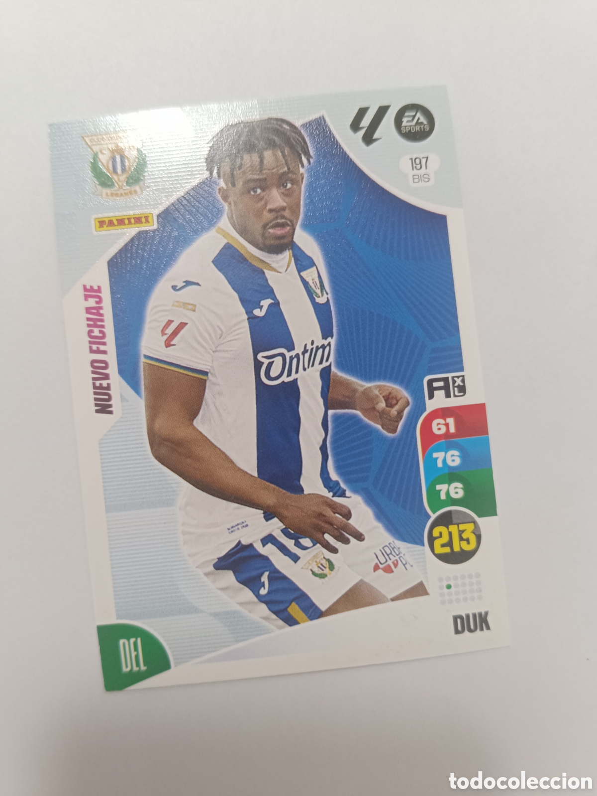 Cromos de f&uacute;tbol: Adrenalyn 24-25 leganes 197 bis duk