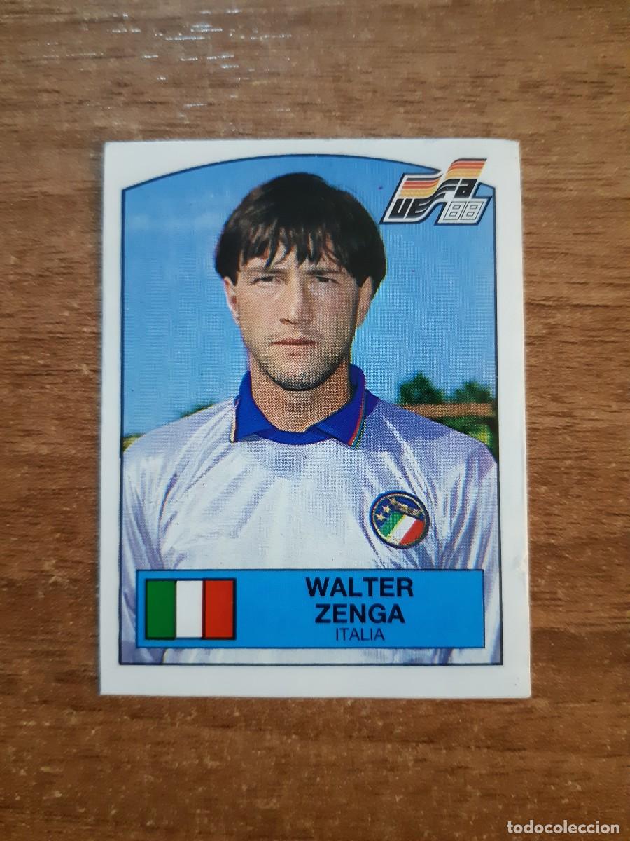 Cromos de f&uacute;tbol: N&deg;79 WALTER ZENGA ITALIA EURO 88 PANINI EUROCOPA ALEMANIA 1988. NUNCA PEGADO, SIN PEGAR