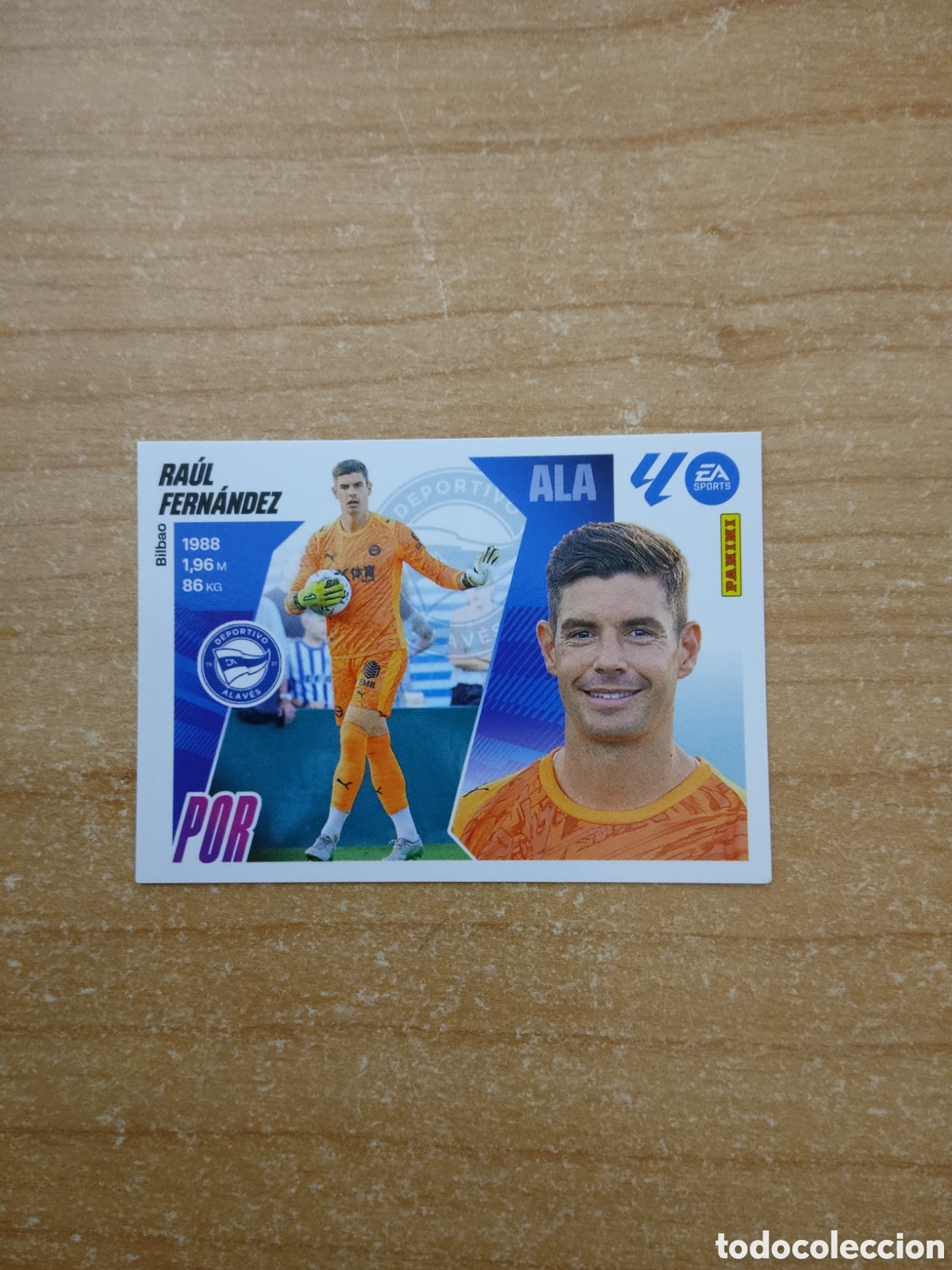 Cromos de f&uacute;tbol: 4 BIS RA&Uacute;L FERNANDEZ ALAVES LIGA ESTE 2025 2026