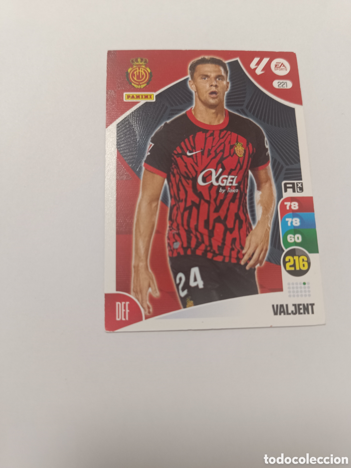 Cromos de f&uacute;tbol: Adrenalyn 24-25 mallorca 221 valjent