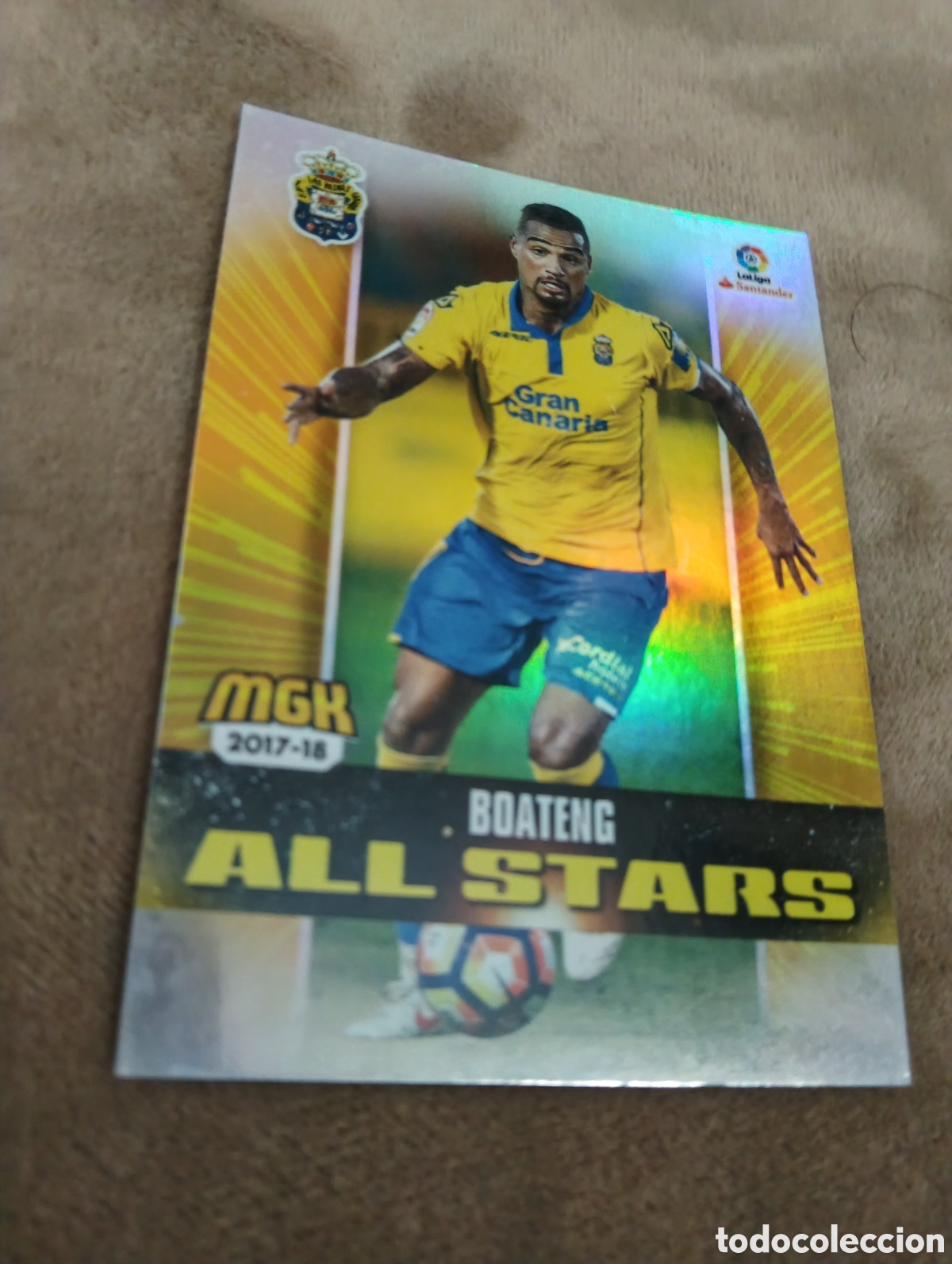 Cromos de f&uacute;tbol: Megacracks 2017 2018 17 18 panini Boateng all stars n&deg; 323 Las Palmas