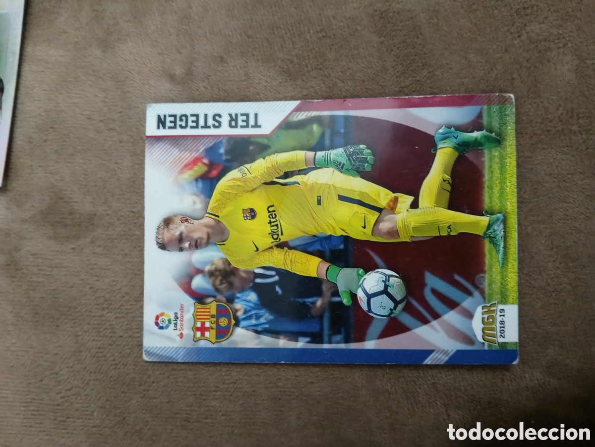 Cromos de f&uacute;tbol: 83 - Ter Stegen - Barcelona - MGK - Megacracks LIGA 2018 2019 18 19 - PANINI