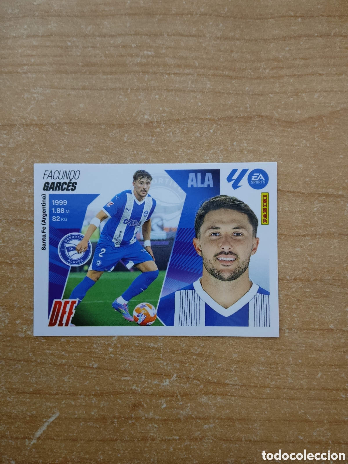 Cromos de f&uacute;tbol: 7 GARCES ALAVES LIGA ESTE 2025 2026