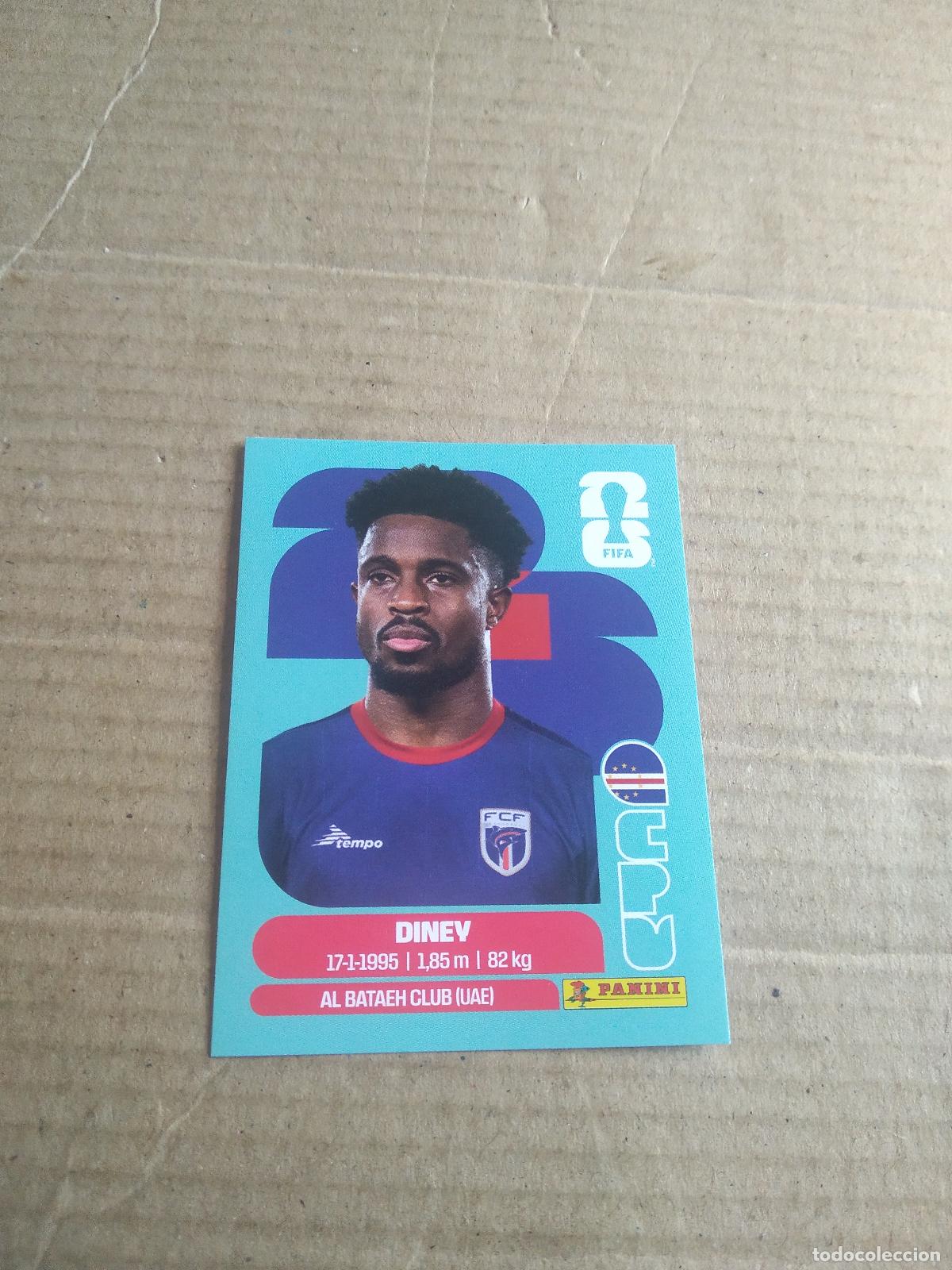 Cromos de f&uacute;tbol: CPV 5 DINEY CABO VERDE CROMO FUTBOL PANINI MUNDIAL 2026 WORLD CUP COPA MUNDO