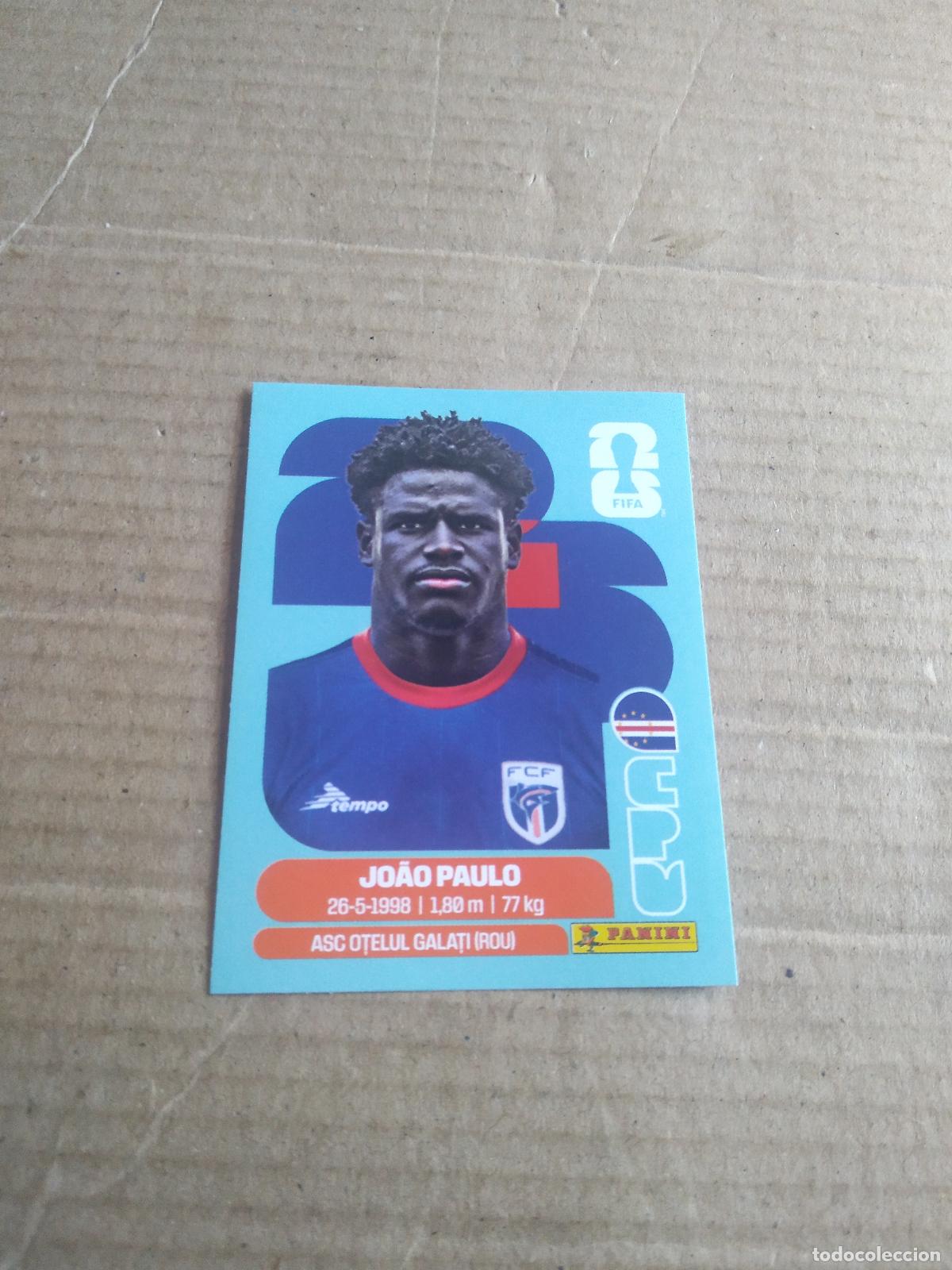 Football Stickers: CPV 8 JOAO PAULO CABO VERDE CROMO FUTBOL PANINI MUNDIAL 2026 WORLD CUP COPA MUNDO
