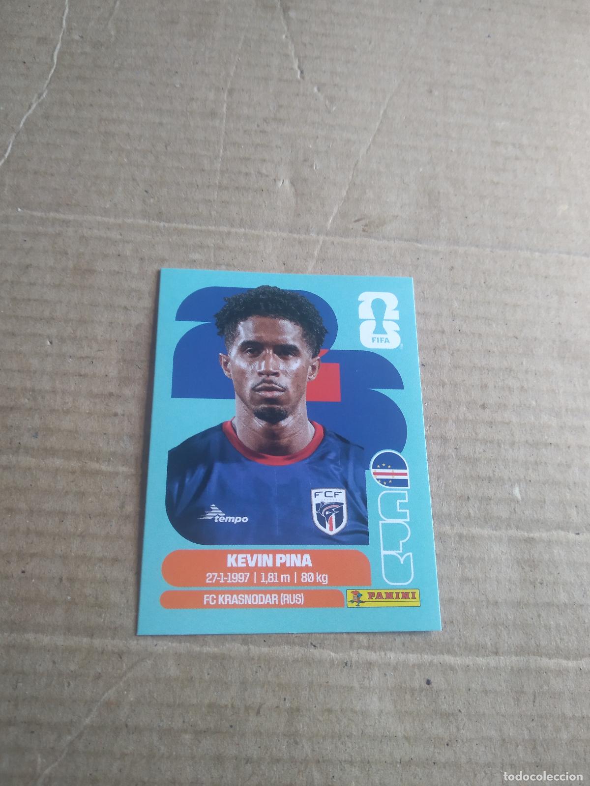Cromos de Futebol: CPV 10 KEVIN PINA CABO VERDE CROMO FUTBOL PANINI MUNDIAL 2026 WORLD CUP COPA MUNDO