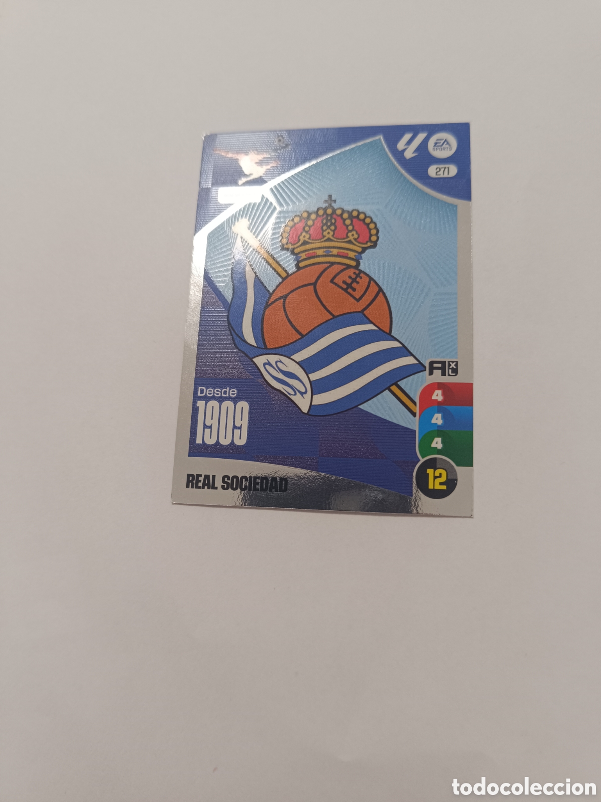 Cromos de f&uacute;tbol: Adrenalyn 24-25 real sociedad escudo 271
