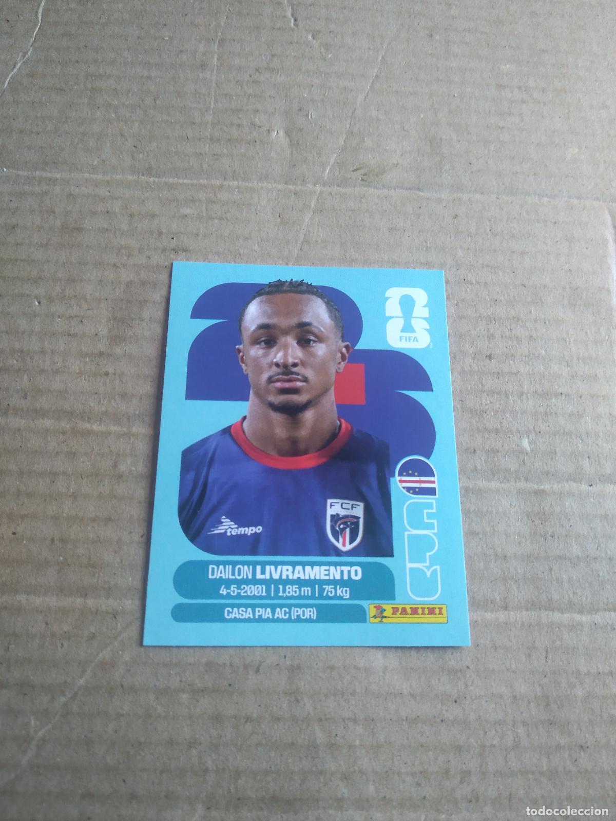 Cromos de f&uacute;tbol: CPV 18 DAILON LIVRAMENTO CABO VERDE CROMO FUTBOL PANINI MUNDIAL 2026 WORLD CUP COPA MUNDO
