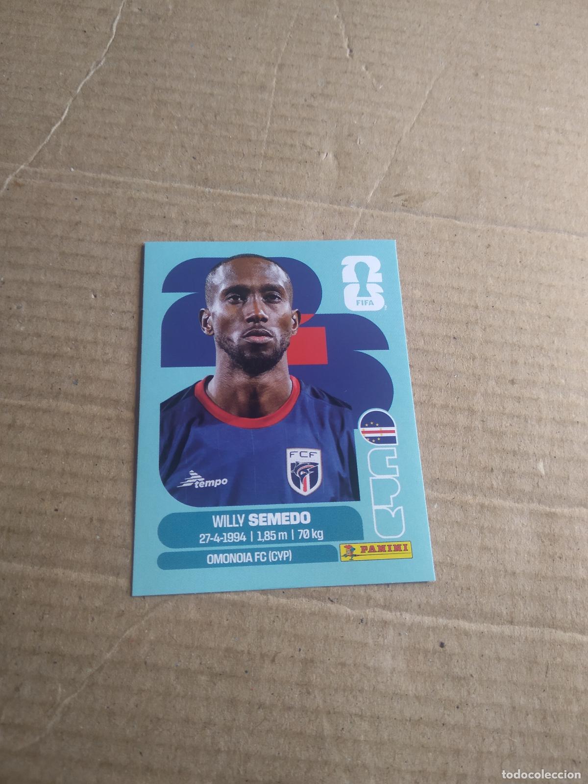 Cromos de f&uacute;tbol: CPV 19 WILLY SEMEDO CABO VERDE CROMO FUTBOL PANINI MUNDIAL 2026 WORLD CUP COPA MUNDO