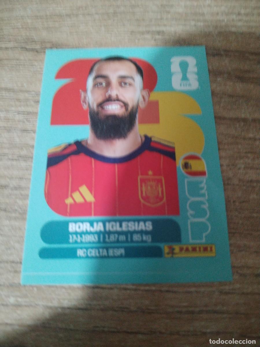 Cromos de f&uacute;tbol: CROMO MUNDIAL 2026 - ESPA&Ntilde;A BORJA IGLESIAS