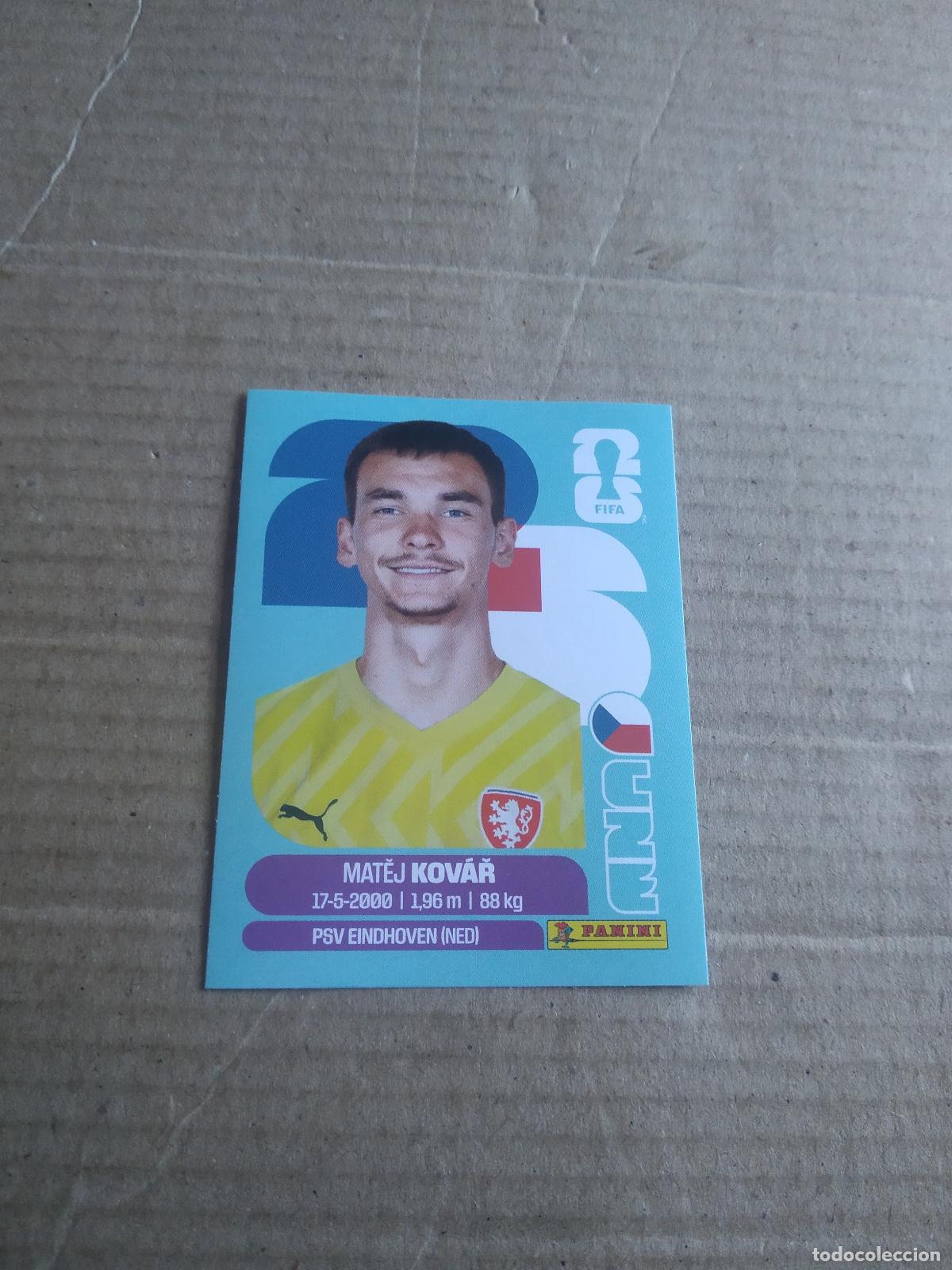 Cromos de f&uacute;tbol: CZE 2 MATEJ KOVAR REPUBLICA CHECA CROMO FUTBOL PANINI MUNDIAL 2026 WORLD CUP COPA MUNDO