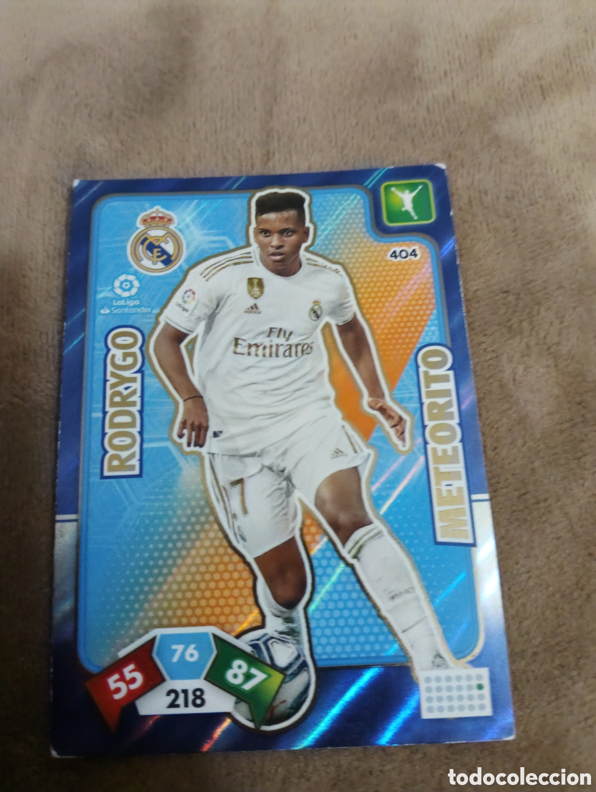 Fu&szlig;ball-Sticker: L1 RODRYGO REAL MADRID 404 METEORITO PANINI ADRENALYN XL LIGA 2019/20 19 20