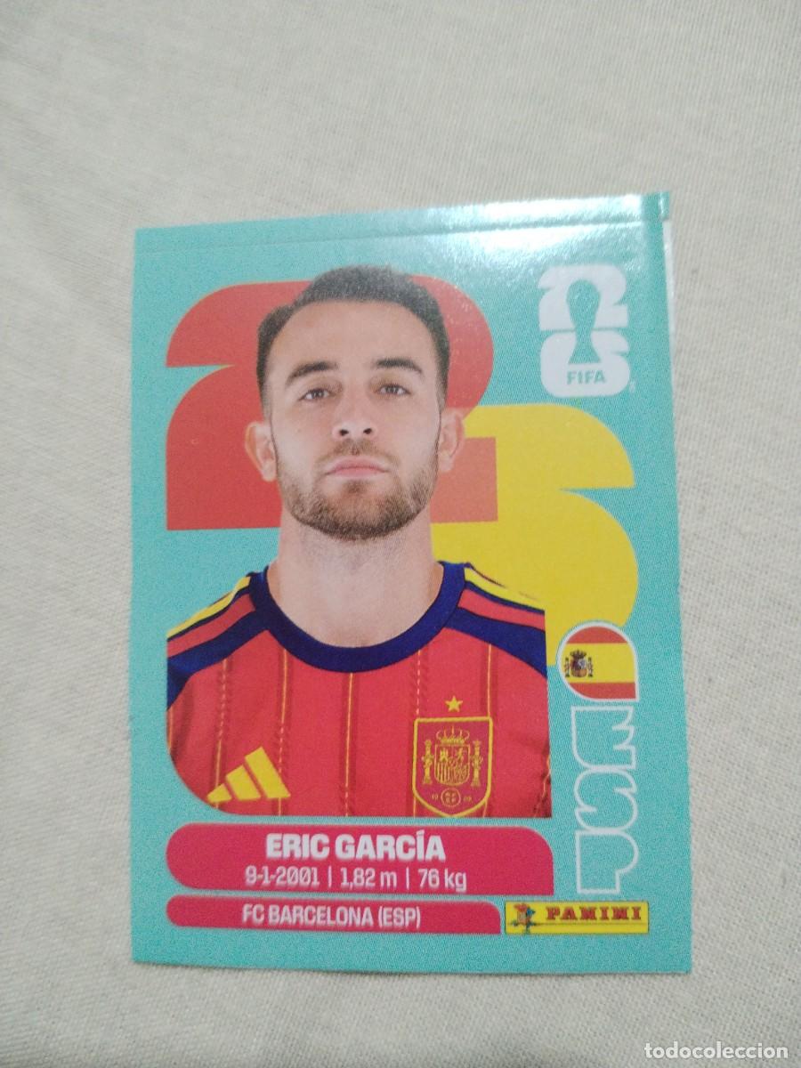 Cromos de f&uacute;tbol: CROMO MUNDIAL 2026 - ESPA&Ntilde;A ERIC GARCIA
