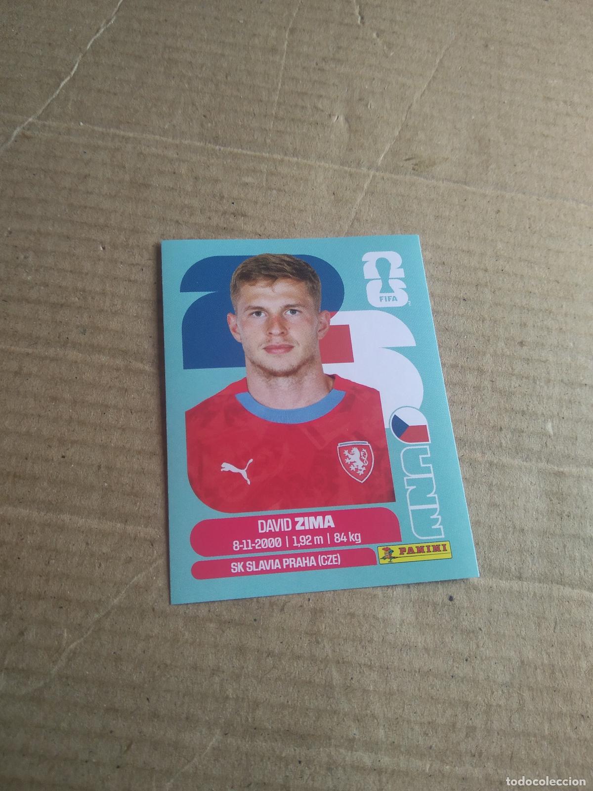 Cromos de f&uacute;tbol: CZE 8 DAVID ZIMA REPUBLICA CHECA CROMO FUTBOL PANINI MUNDIAL 2026 WORLD CUP COPA MUNDO