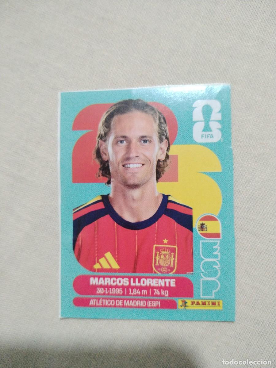 Cromos de f&uacute;tbol: CROMO MUNDIAL 2026 - ESPA&Ntilde;A MARCOS LLORENTE