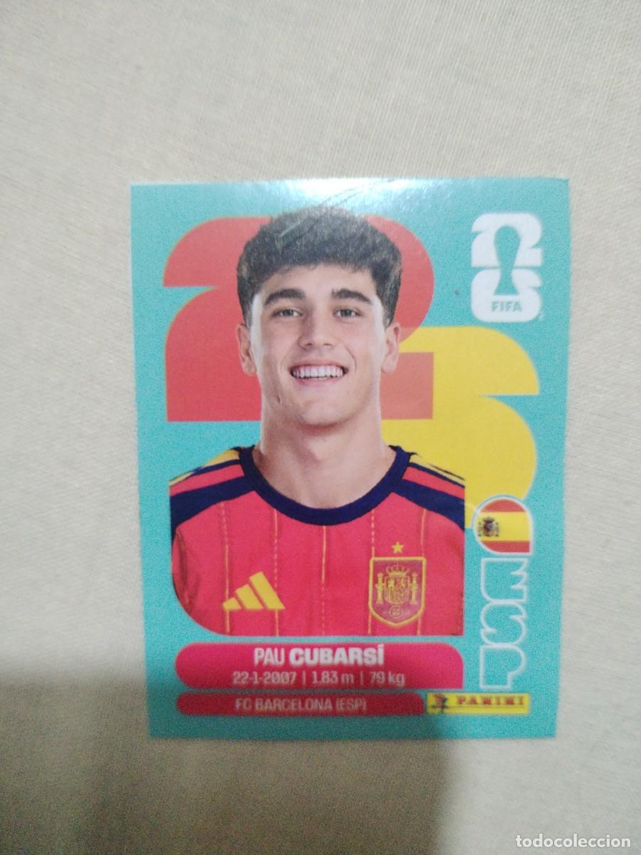 Cromos de f&uacute;tbol: CROMO MUNDIAL 2026 - ESPA&Ntilde;A PAU CUBARSI
