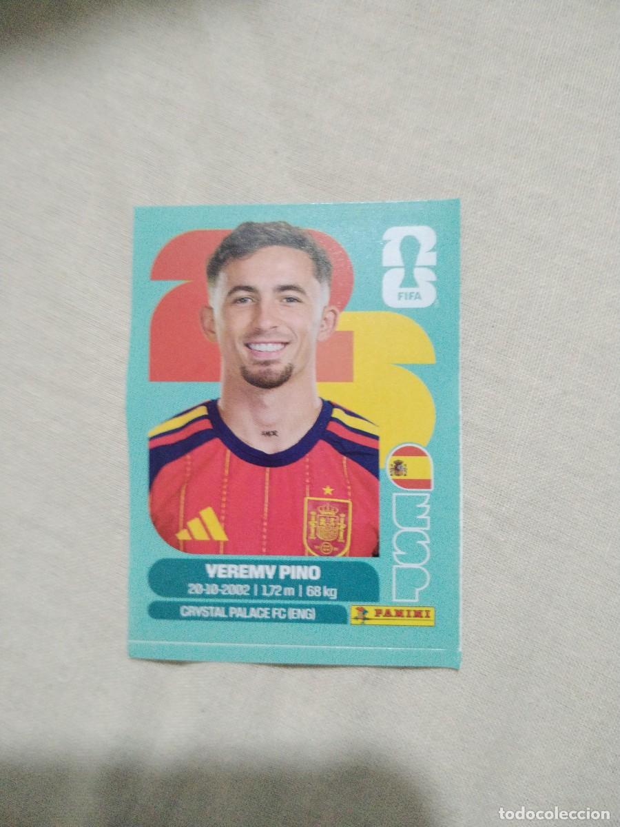 Cromos de f&uacute;tbol: CROMO MUNDIAL 2026 - ESPA&Ntilde;A YEREMI PINO