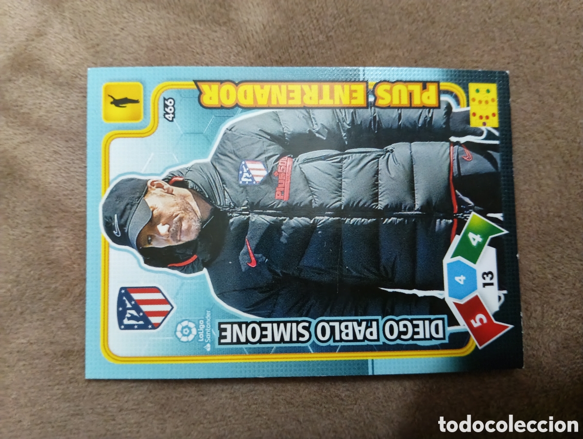 Cromos de f&uacute;tbol: L1 SIMEONE ATLETICO DE MADRID 466 PLUS ENTRENADOR PANINI ADRENALYN XL LIGA 2019/20 19 20