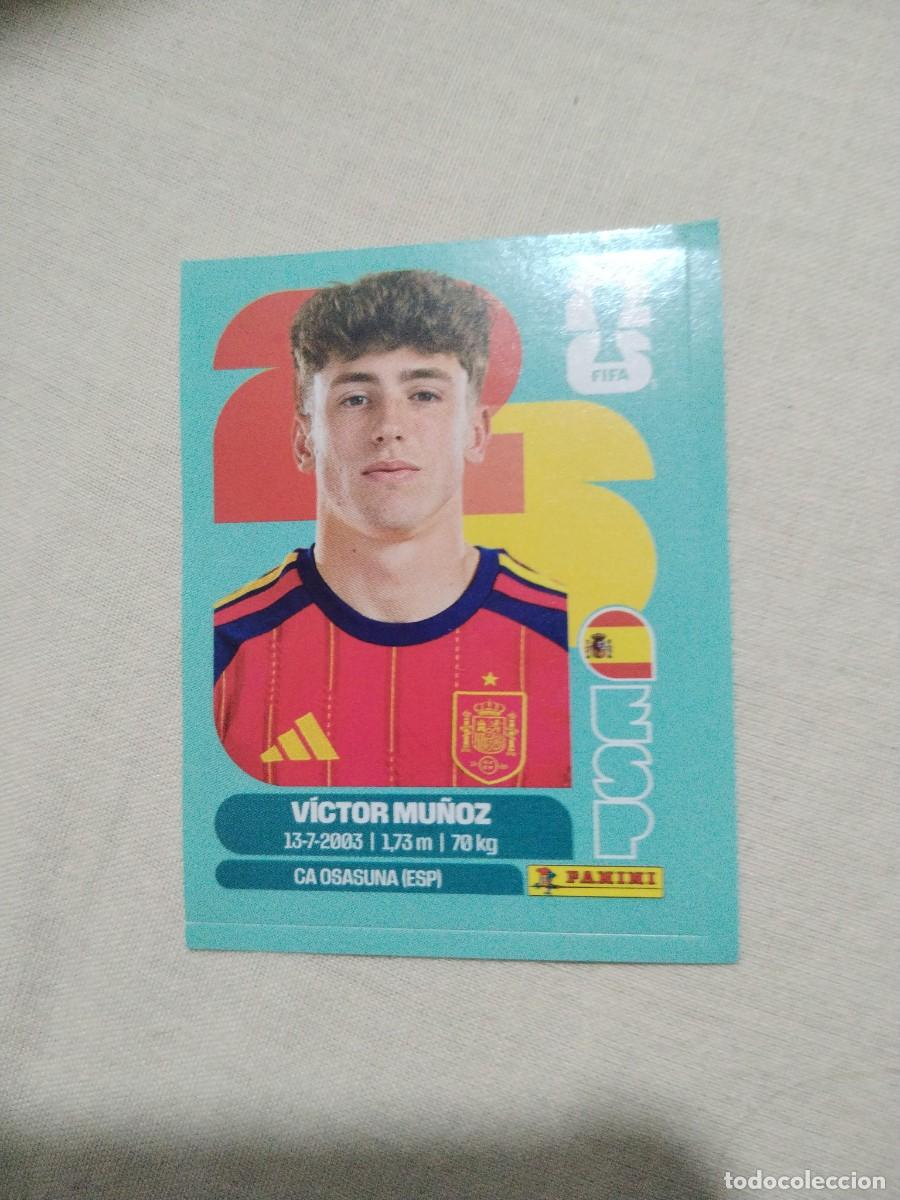 Cromos de f&uacute;tbol: CROMO MUNDIAL 2026 - ESPA&Ntilde;A VICTOR MU&Ntilde;OZ