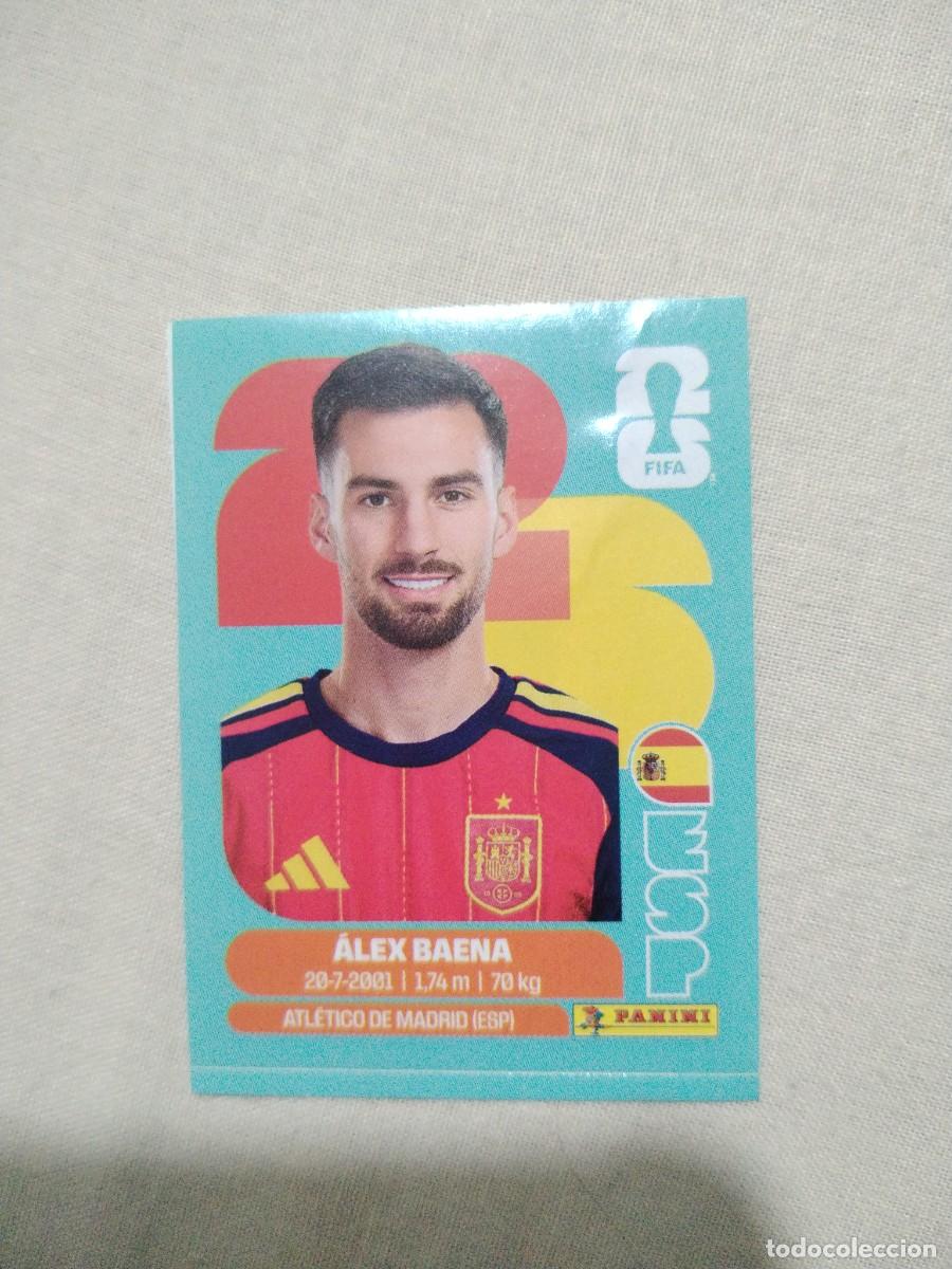 Cromos de f&uacute;tbol: CROMO MUNDIAL 2026 - ESPA&Ntilde;A ALEX BAENA
