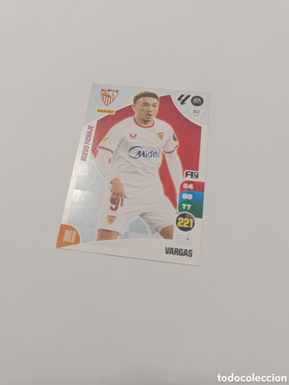 Cromos de f&uacute;tbol: Adrenalyn 24-25 Sevilla 302 bis vargas