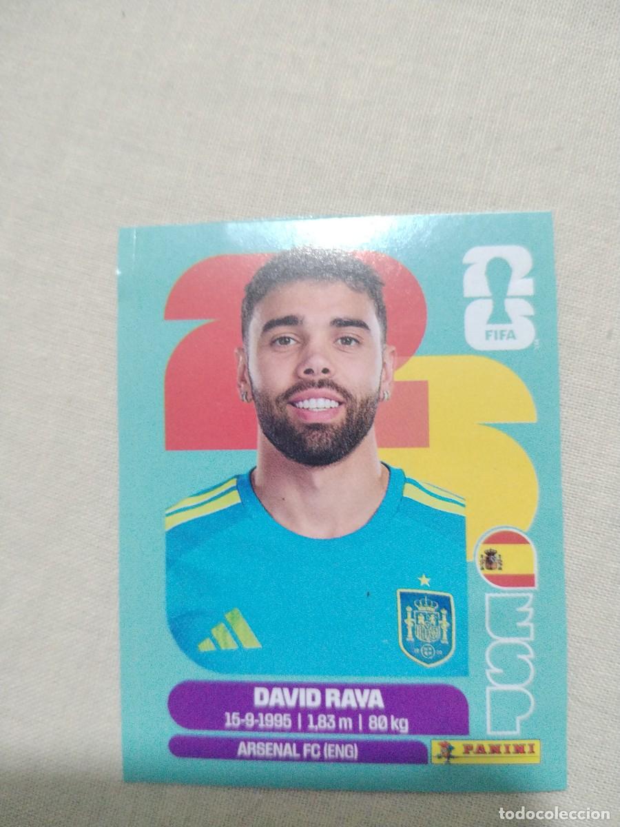 Cromos de f&uacute;tbol: CROMO MUNDIAL 2026 - ESPA&Ntilde;A DAVID RAYA