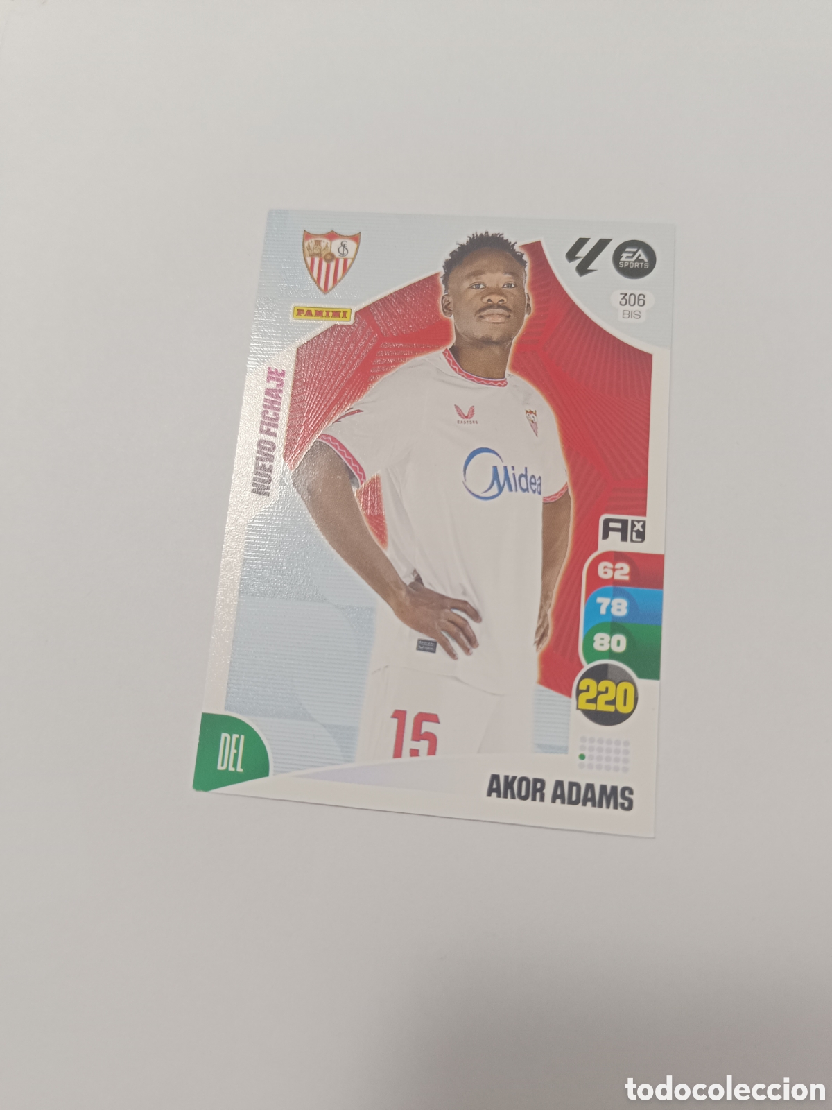 Cromos de f&uacute;tbol: Adrenalyn 24-25 Sevilla 306 bis adams