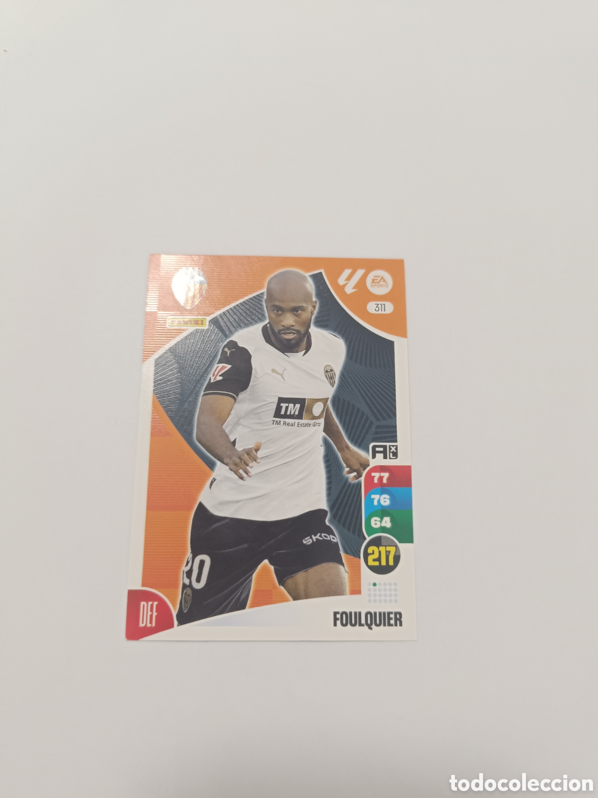 Cromos de f&uacute;tbol: Adrenalyn 24-25 valencia 311 foulquier
