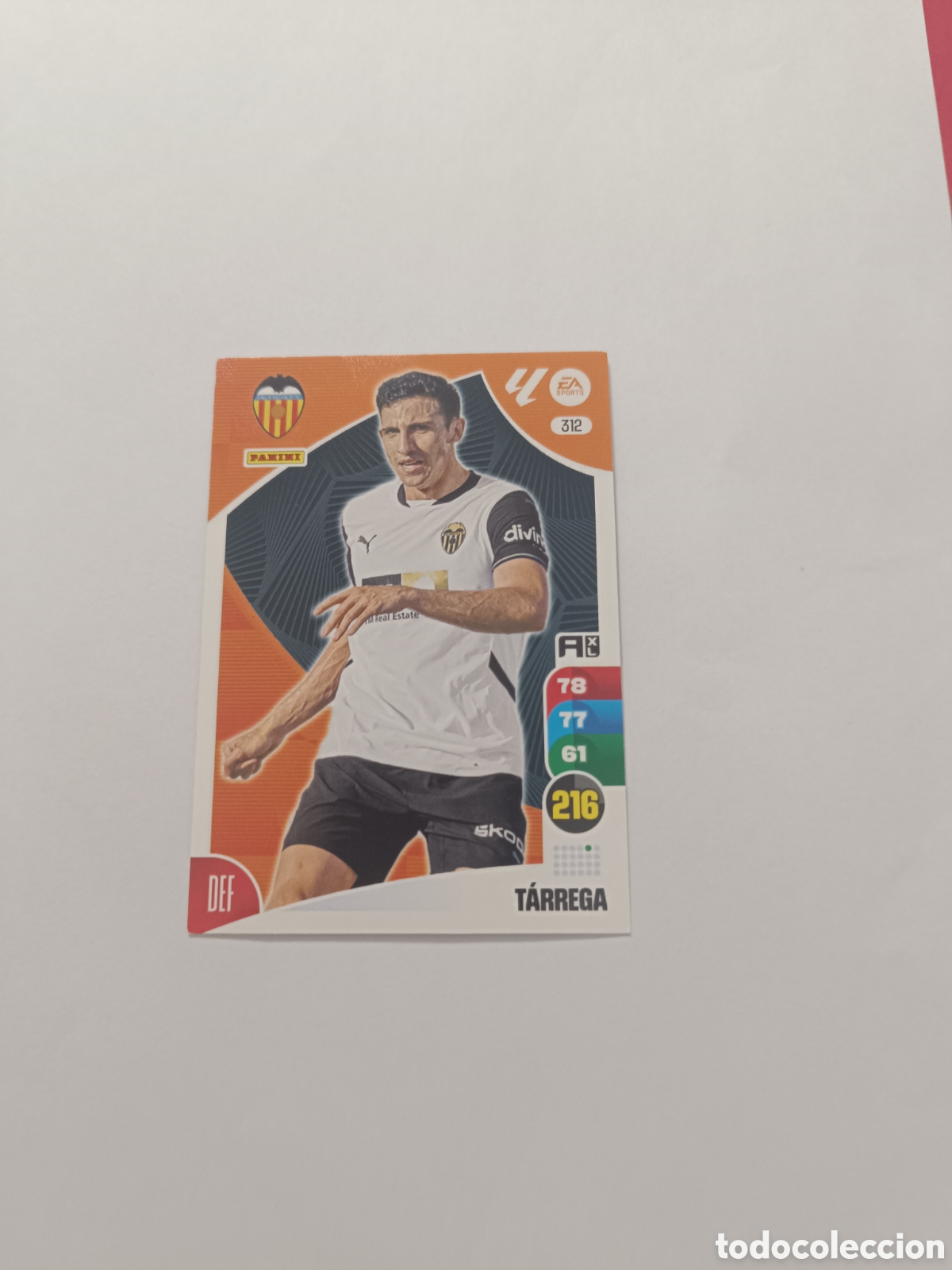 Cromos de f&uacute;tbol: Adrenalyn 24-25 valencia 312 T&aacute;rrega