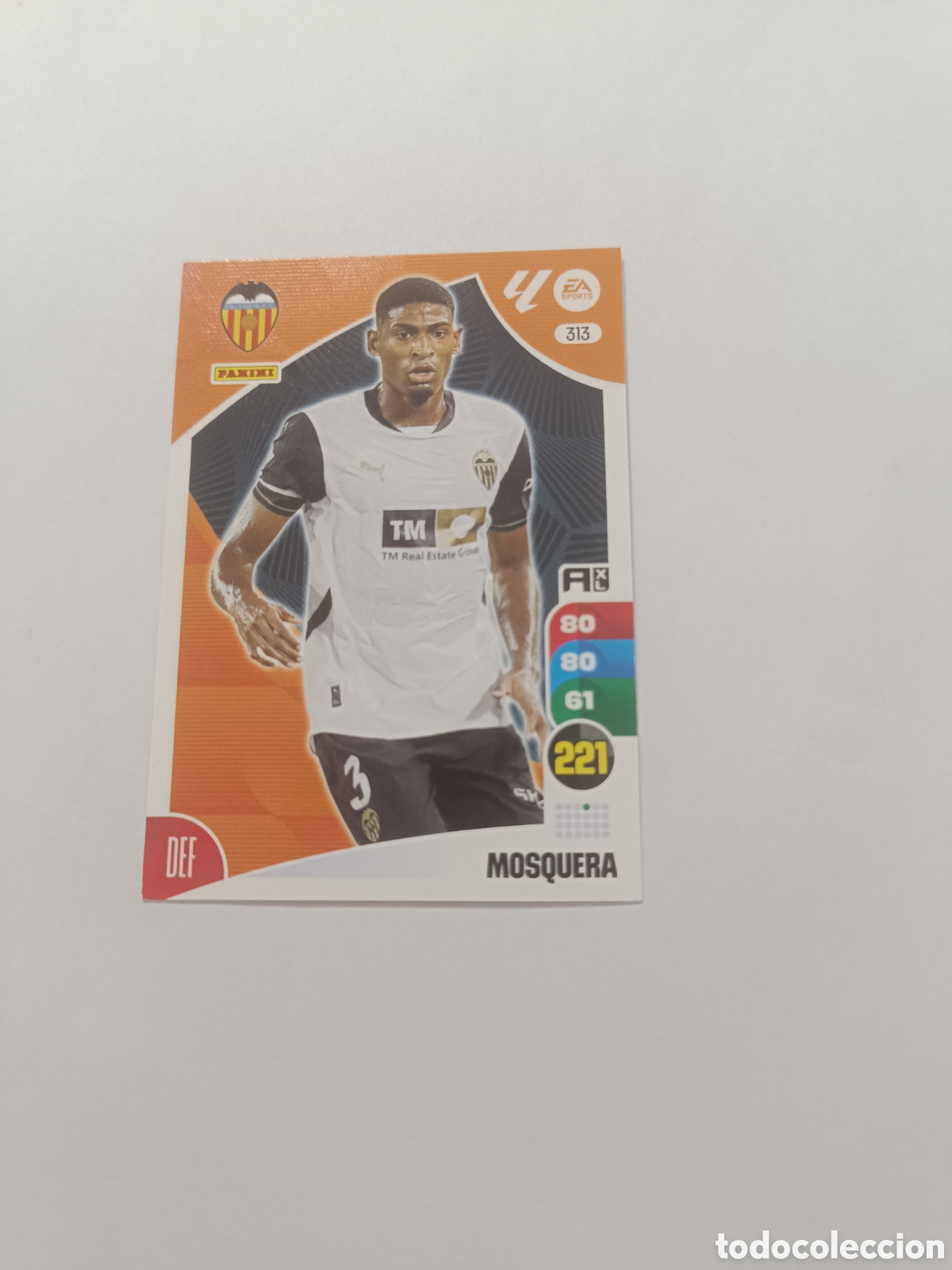 Cromos de f&uacute;tbol: Adrenalyn 24-25 valencia 313 mosquera