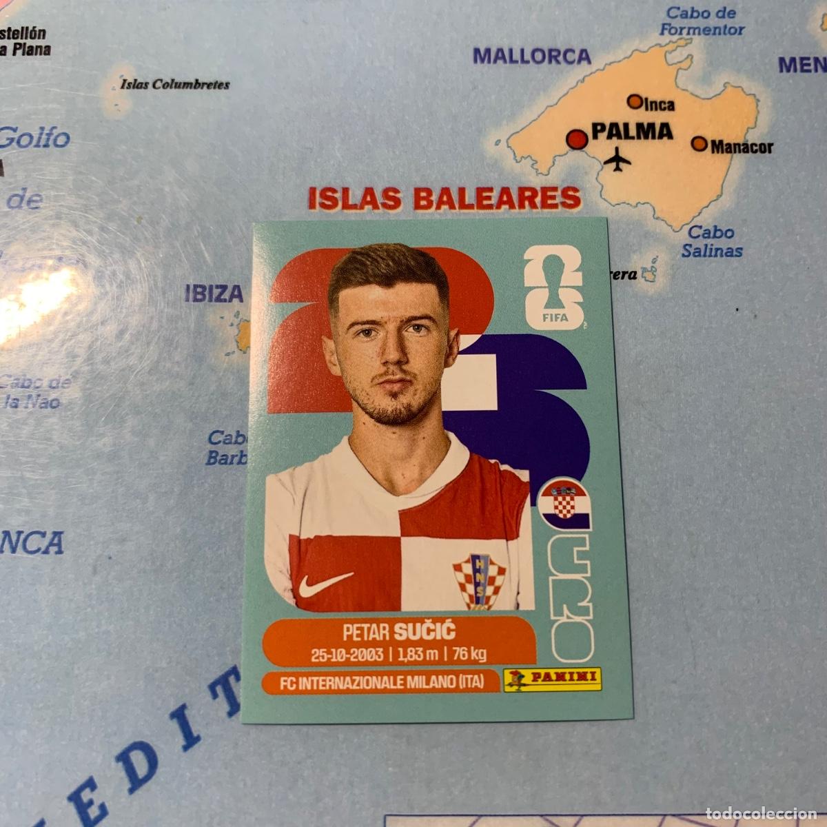 Fu&szlig;ball-Sticker: Croacia n&uacute;mero 15 cromo panini Mundial Fifa World Cup 2026