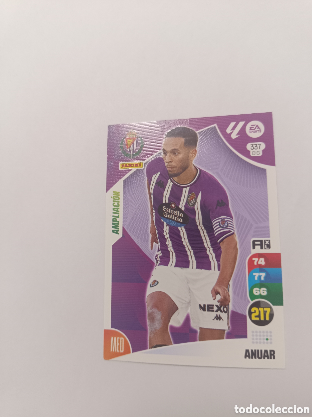 Cartes &agrave; collectionner de Football: Adrenalyn 24-25 Valladolid 337 bis anuar