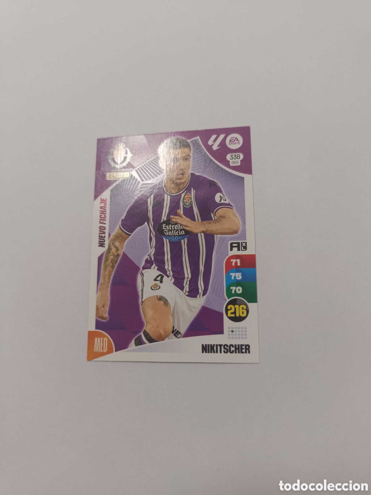 Football Stickers: Adrenalyn 24-25 Valladolid 338 bis nikitscher