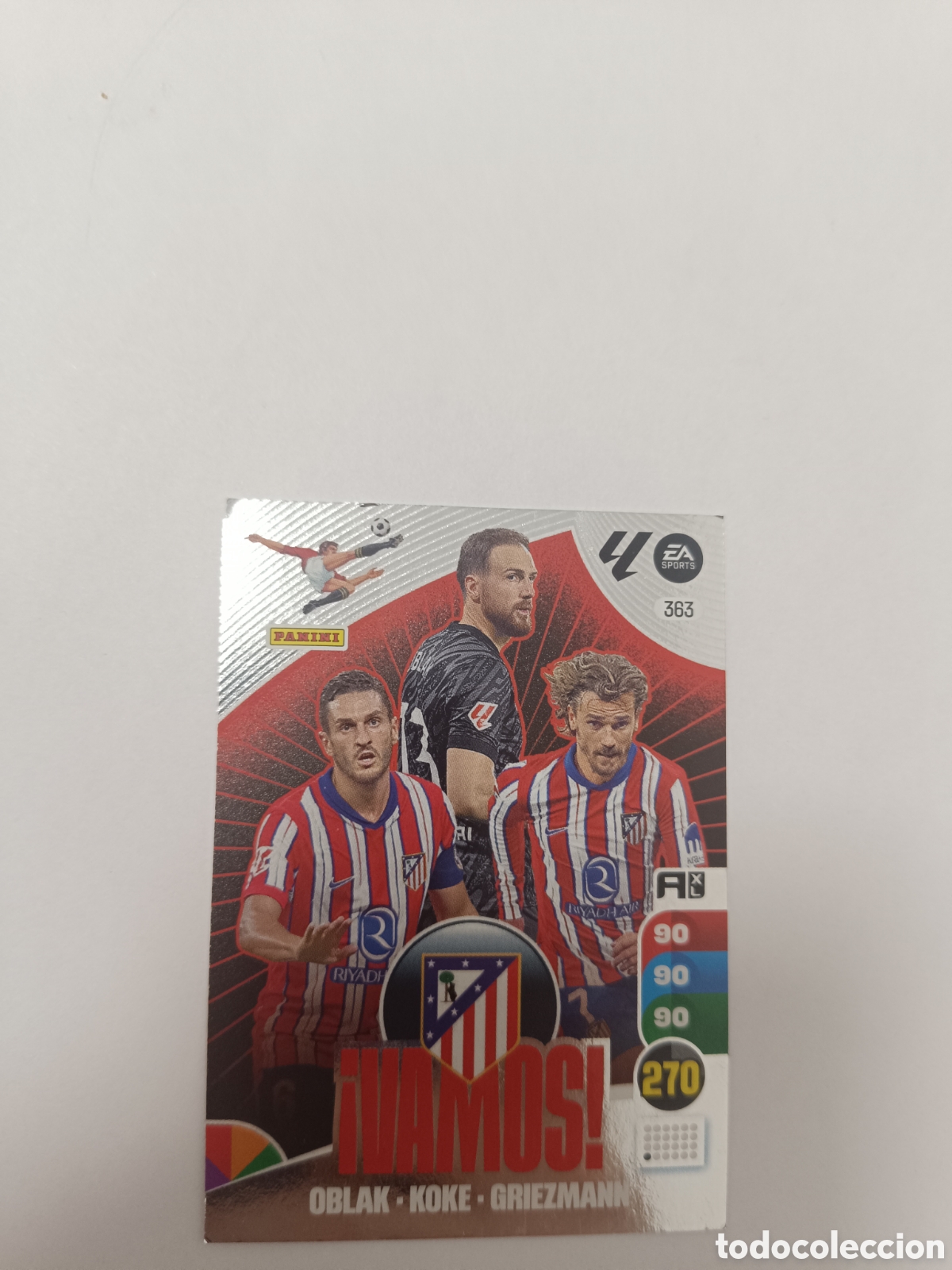 Cromos de f&uacute;tbol: Adrenalyn 24-25 vamos 363 atl&eacute;tico de Madrid