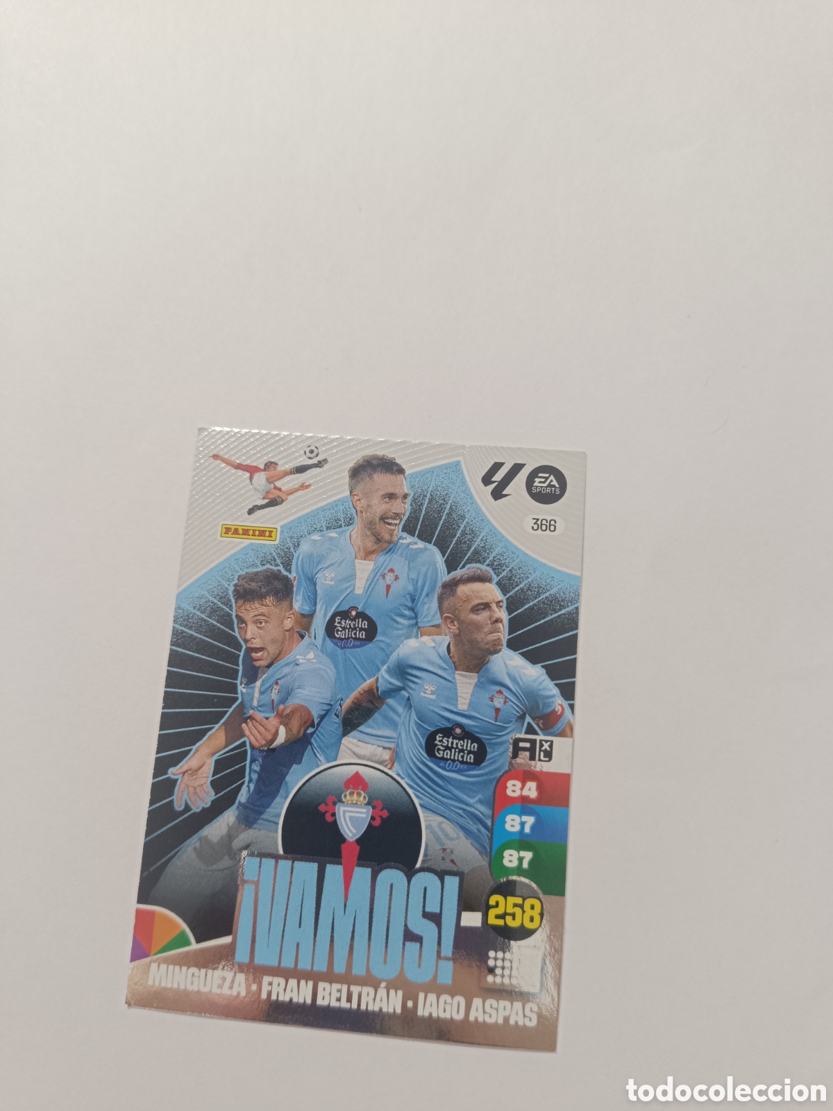Cromos de f&uacute;tbol: Adrenalyn 24-25 vamos 366 celta
