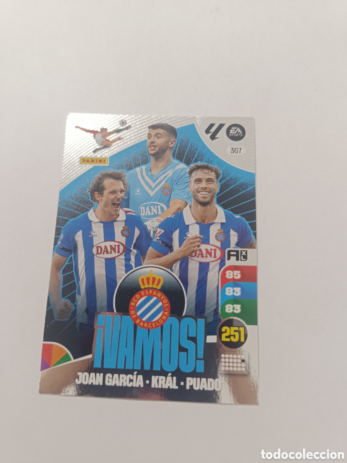 Cromos de f&uacute;tbol: Adrenalyn 24-25 vamos 367 Espanyol