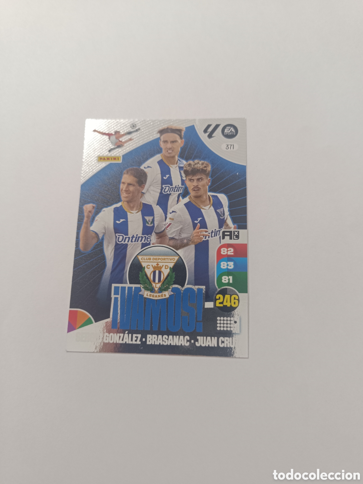 Cromos de f&uacute;tbol: Adrenalyn 24-25 vamos 371 leganes