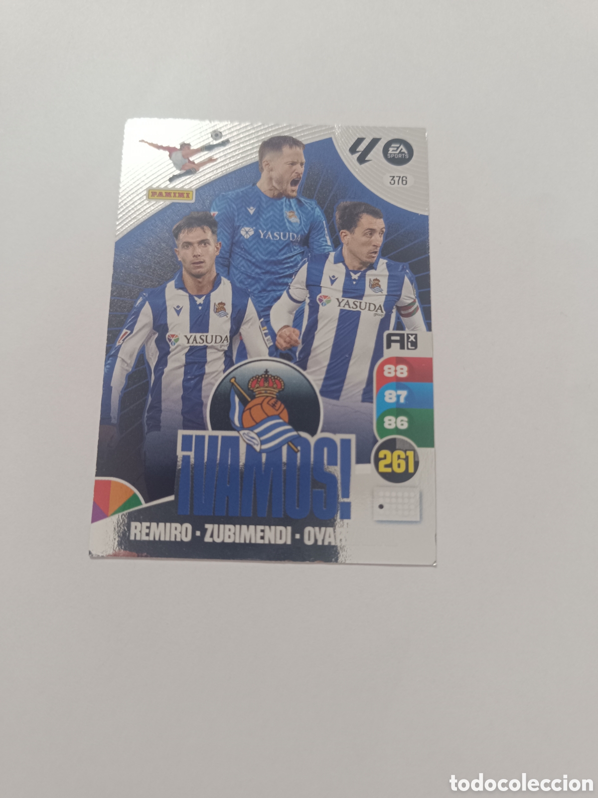 Cromos de f&uacute;tbol: Adrenalyn 24-25 vamos 376 real sociedad