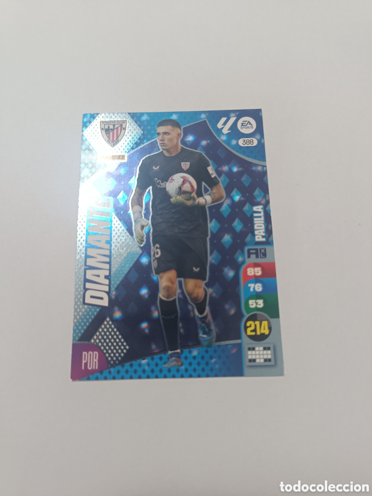 Cromos de f&uacute;tbol: Adrenalyn 24-25 diamante 388 padilla