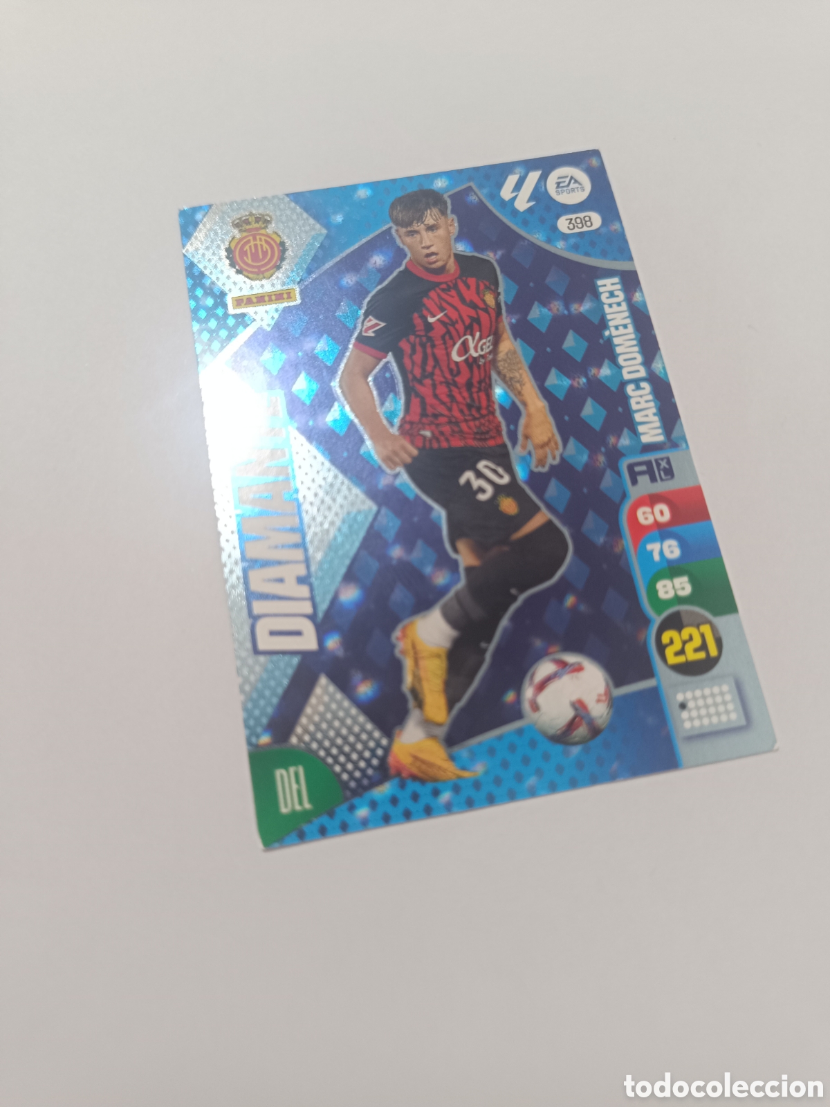 Cromos de f&uacute;tbol: Adrenalyn 24-25 diamante domenech 398