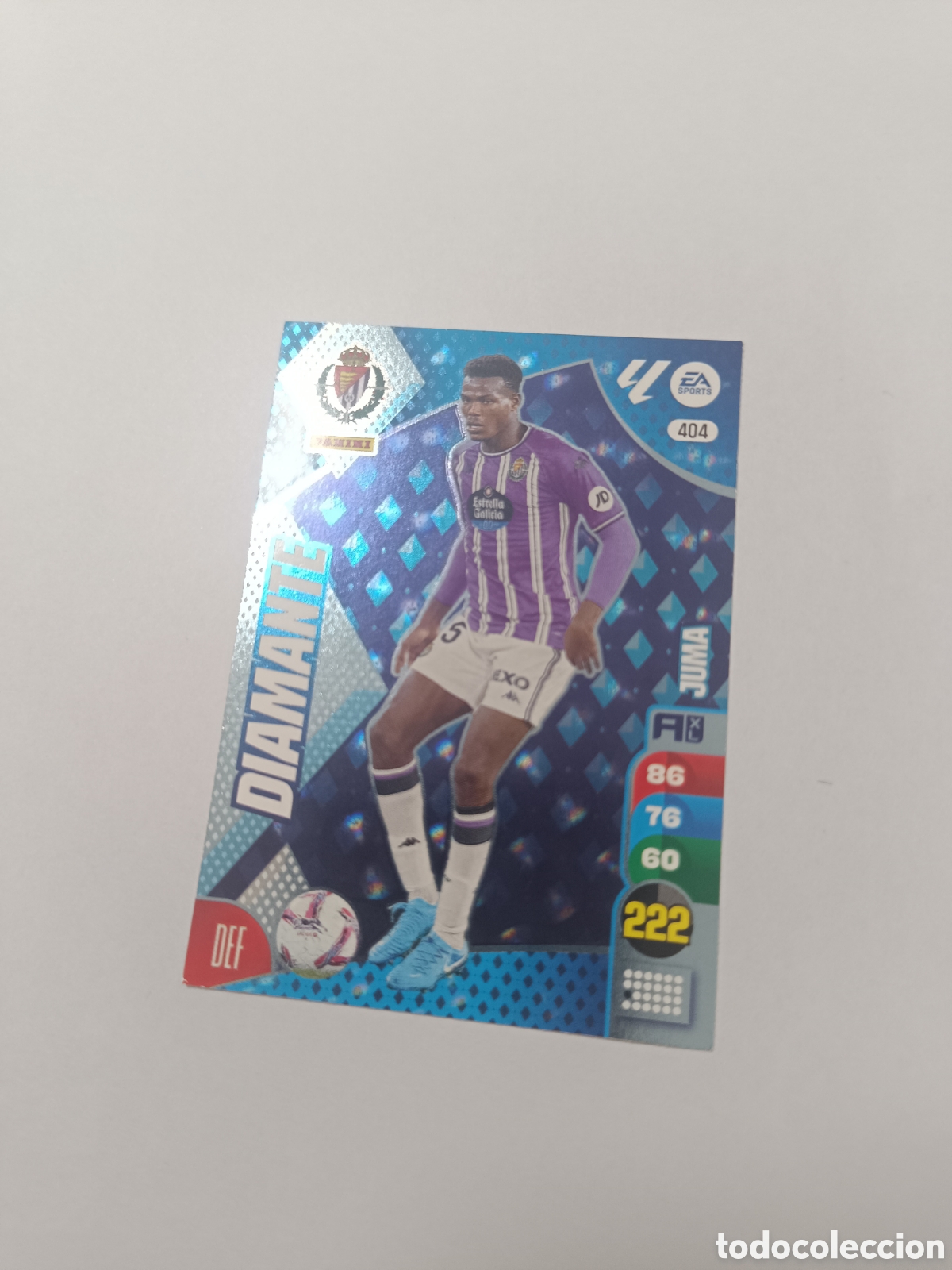 Cromos de f&uacute;tbol: Adrenalyn 24-25 diamante 404 juma