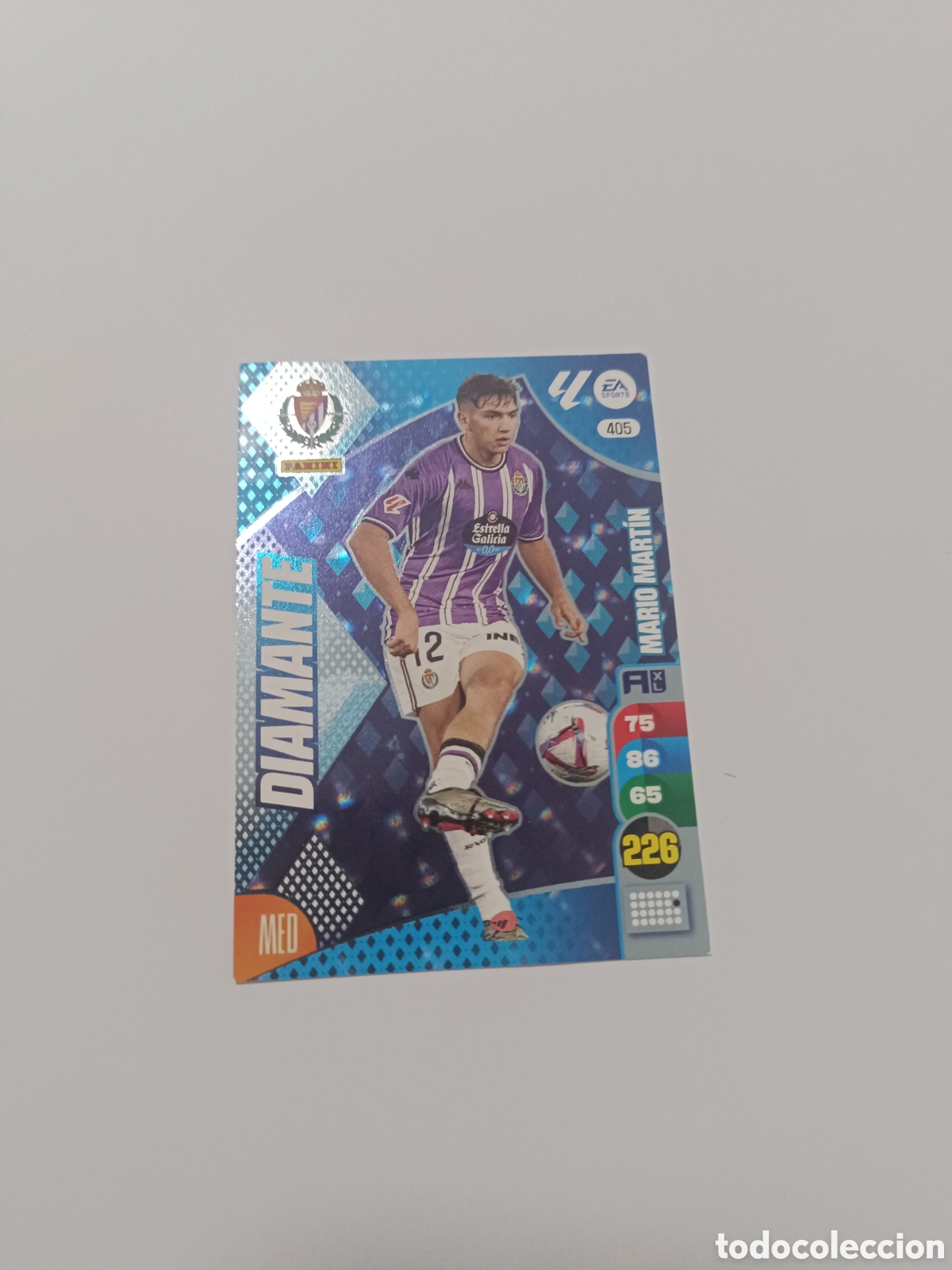 Cromos de f&uacute;tbol: Adrenalyn 24-25 diamante Mario Mart&iacute;n 405