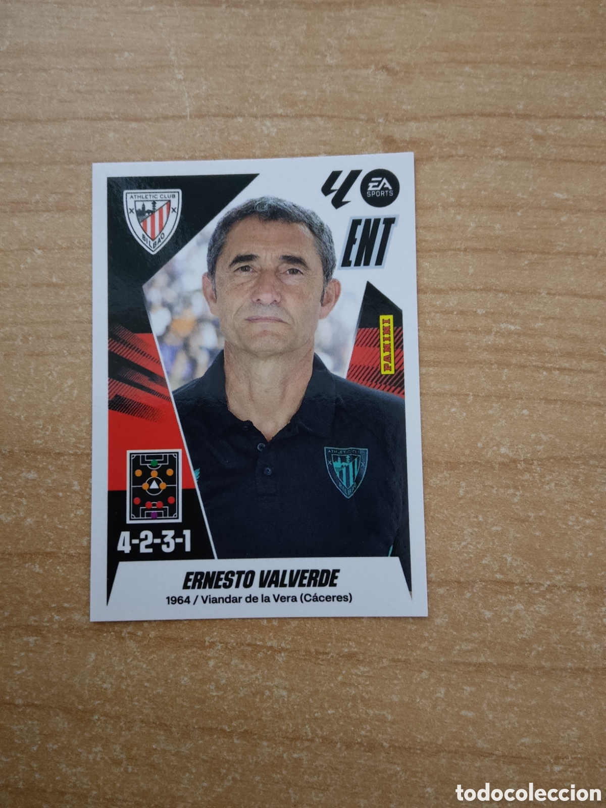 Cromos de f&uacute;tbol: 2 ERNESTO VALVERDE ATHLETIC CLUB LIGA ESTE 2025 2026
