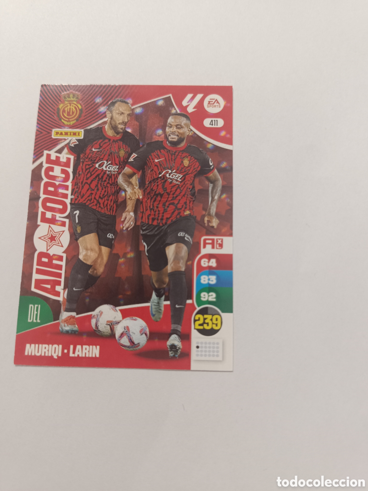 Cromos de f&uacute;tbol: Adrenalyn 24-25 Air force 411 mallorca