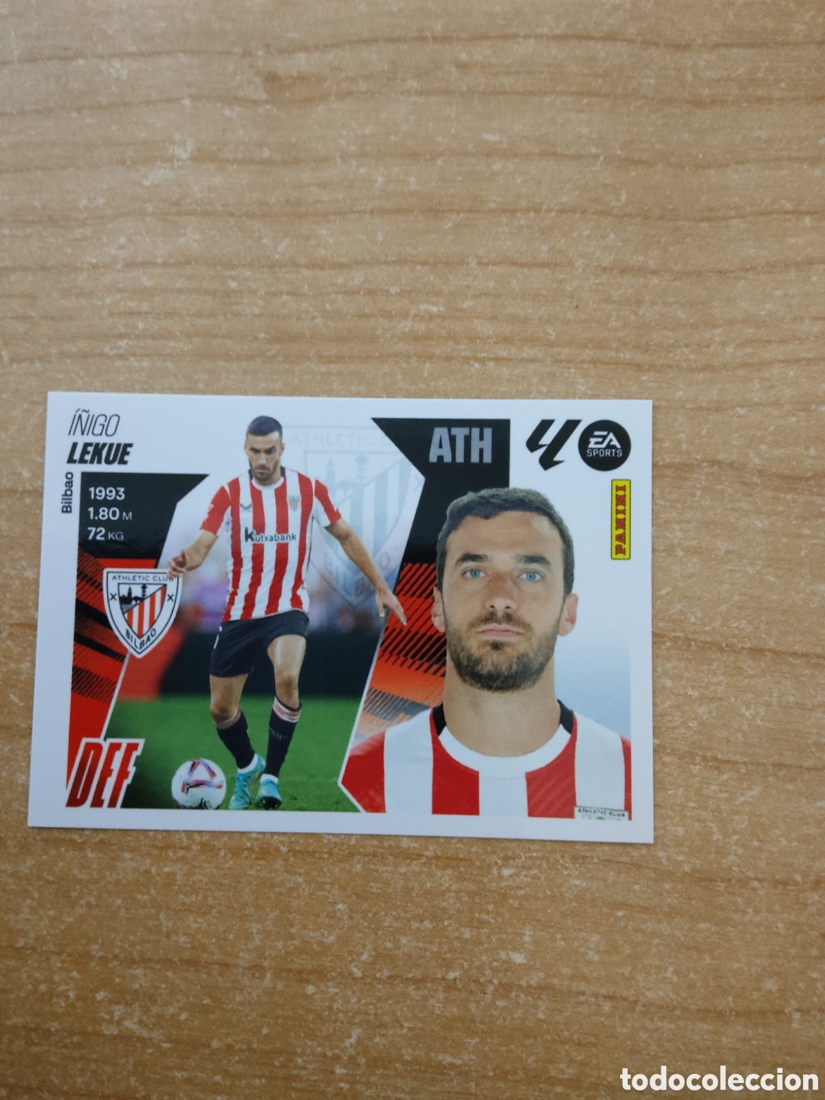 Cromos de f&uacute;tbol: 5B LEKUE ATHLETIC CLUB LIGA ESTE 2025 2026