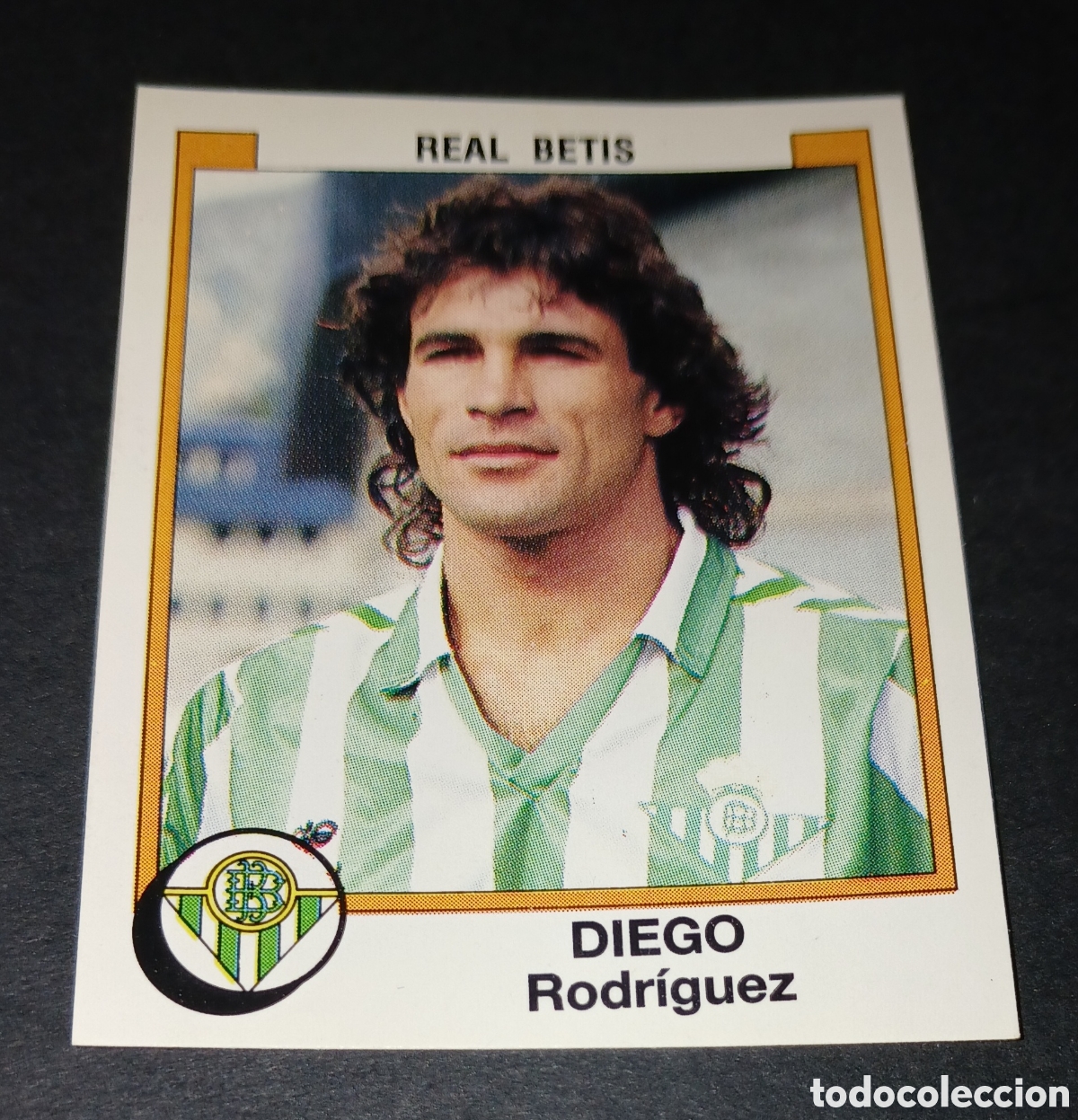 Cromos de f&uacute;tbol: Cromo 65 Diego Rodr&iacute;guez (Real Betis) F&uacute;tbol 88 87-88 1987-1988 Panini sin pegar nunca pegado