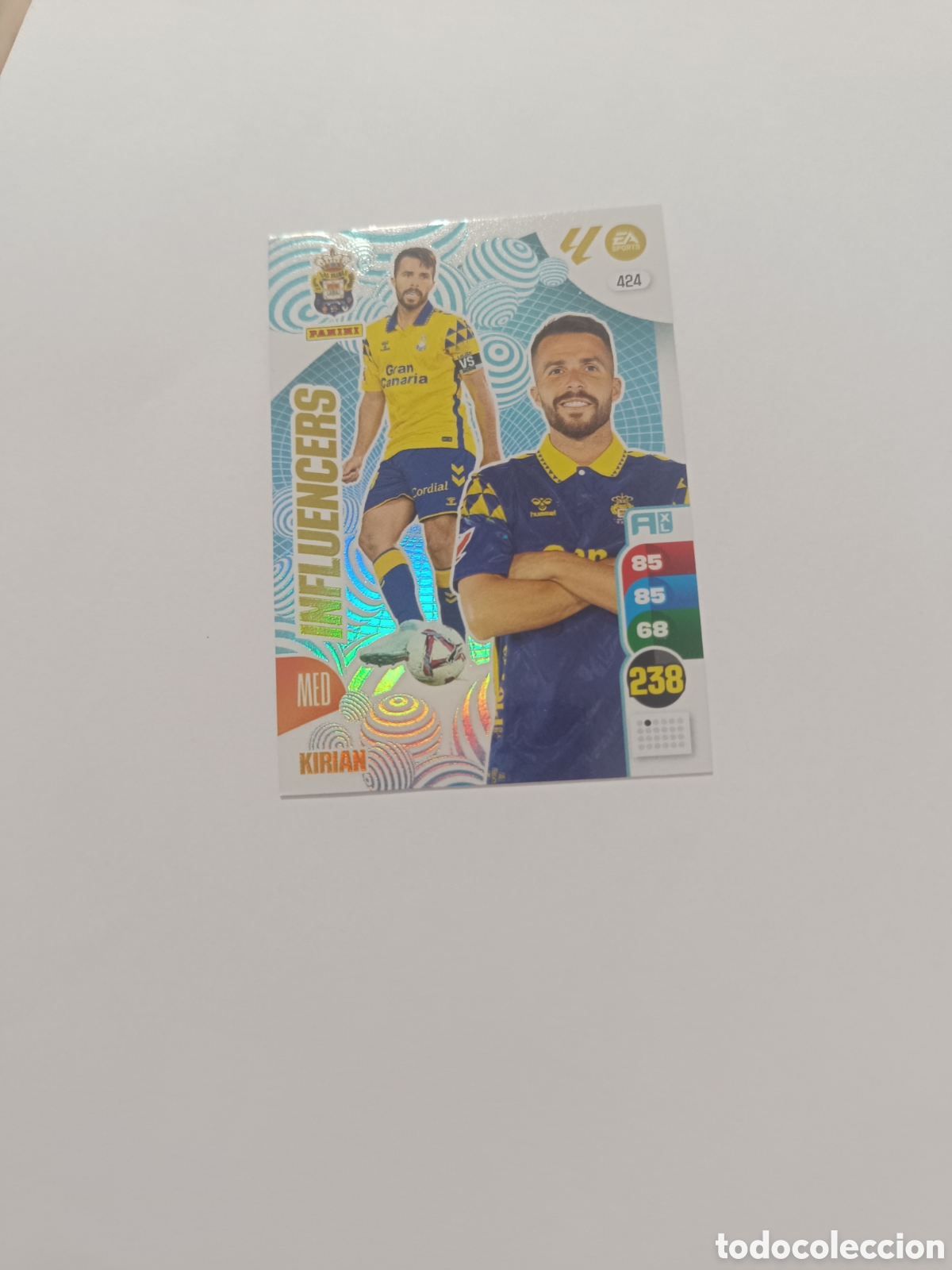 Cromos de f&uacute;tbol: Adrenalyn 24-25 influencers 424 kirian