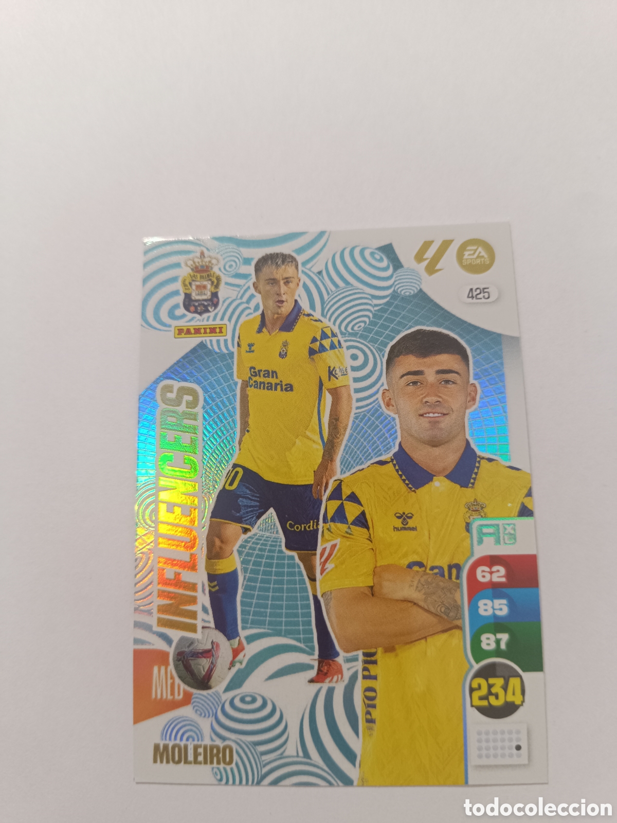 Cromos de f&uacute;tbol: Adrenalyn 24-25 influencers moleiro 425