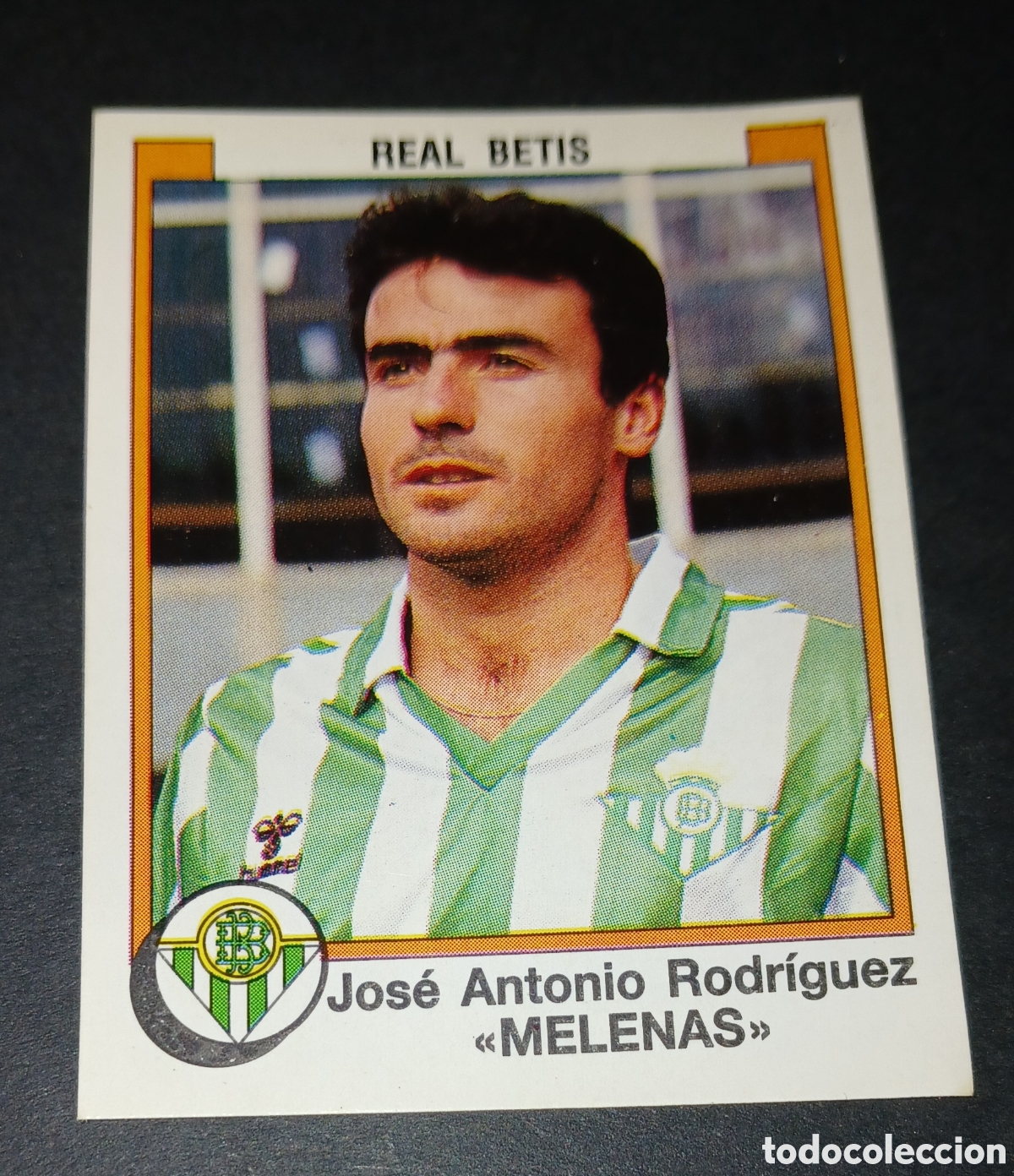 Cromos de f&uacute;tbol: Cromo 77 Jos&eacute; Antonio Rodr&iacute;guez &rdquo;Melenas&rdquo; (Real Betis) F&uacute;tbol 88 87-88 1987-1988 Panini sin pegar